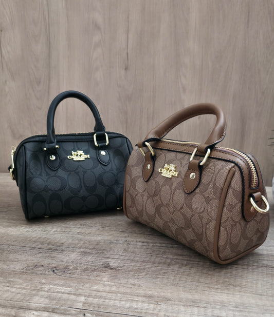 Bolso mini Coach Negro piel