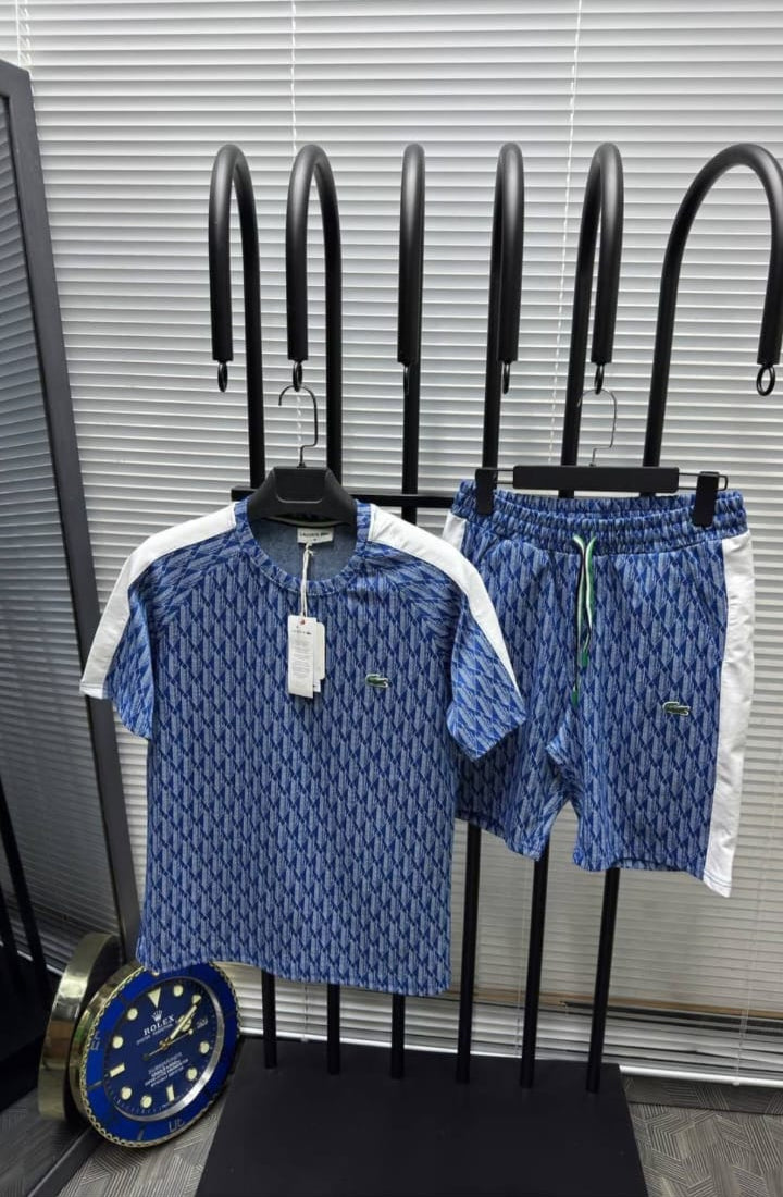 Conjunto verano lacoste azul