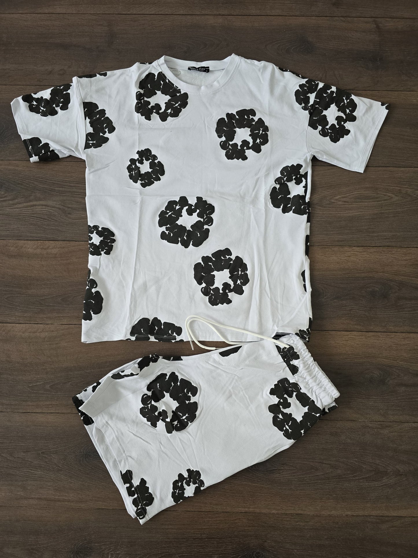 Conjunto verano denim blanco