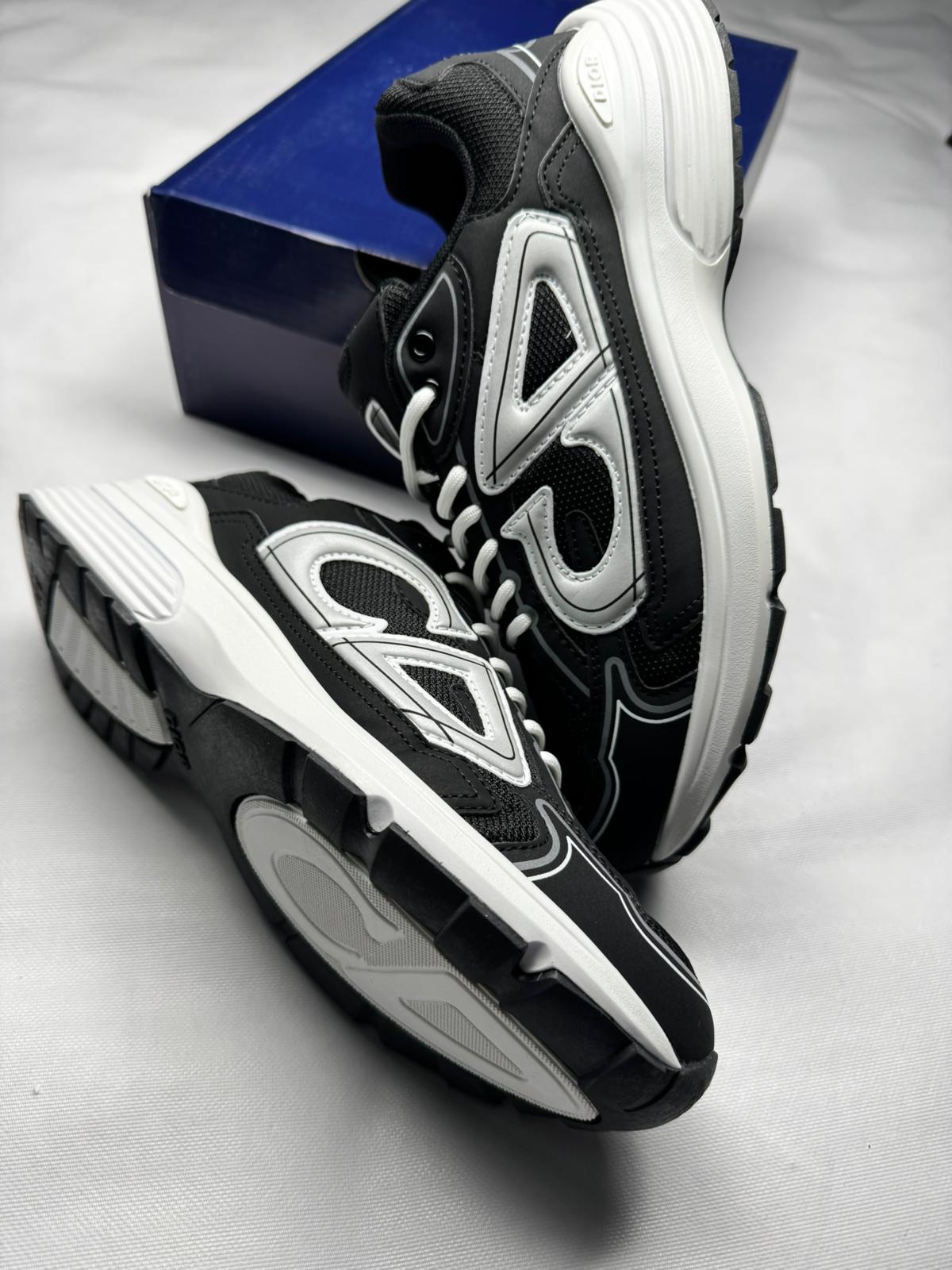Dior b30 negras y gris detalles blancos