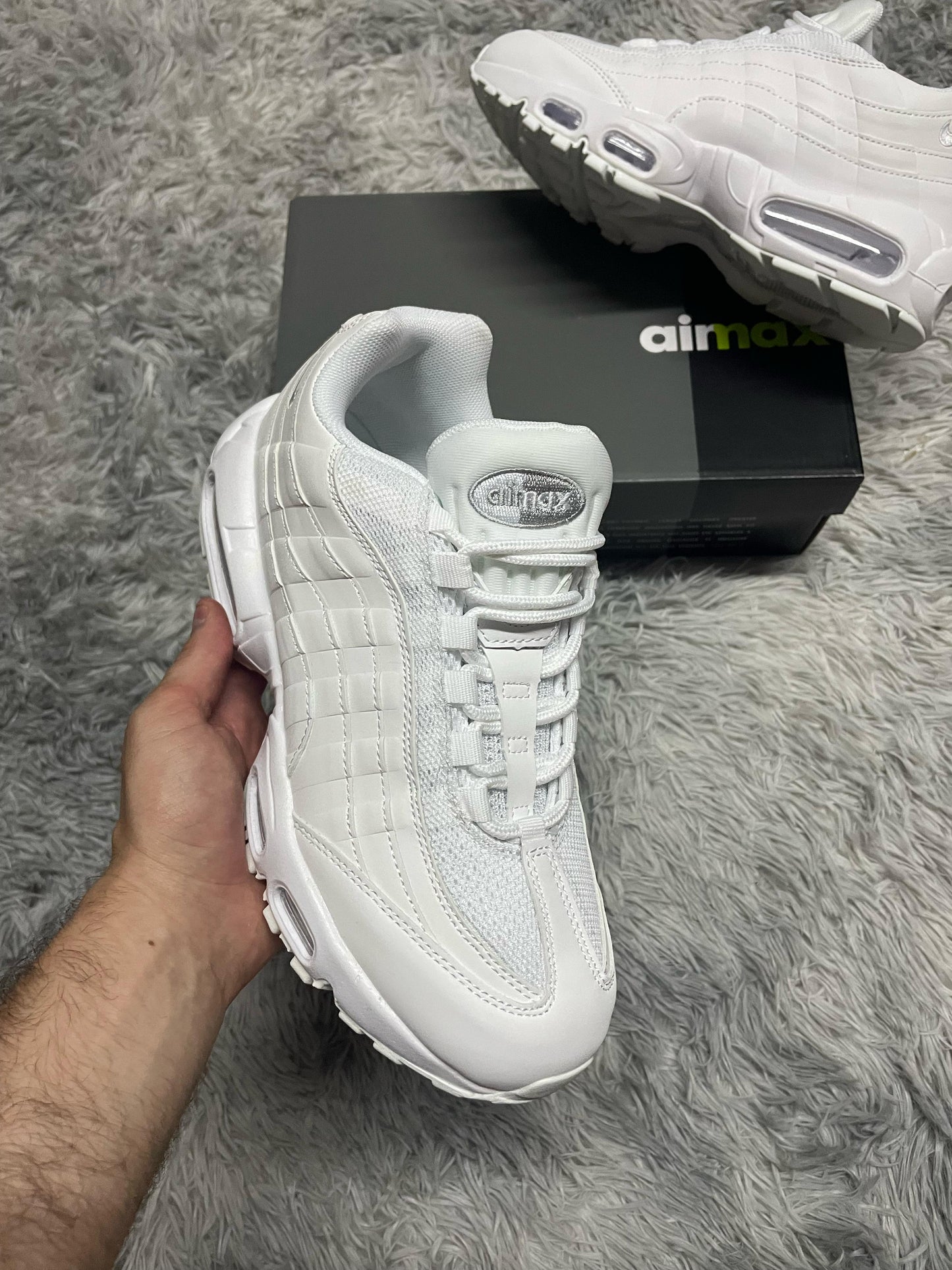AIR MAX 95 BLANCAS