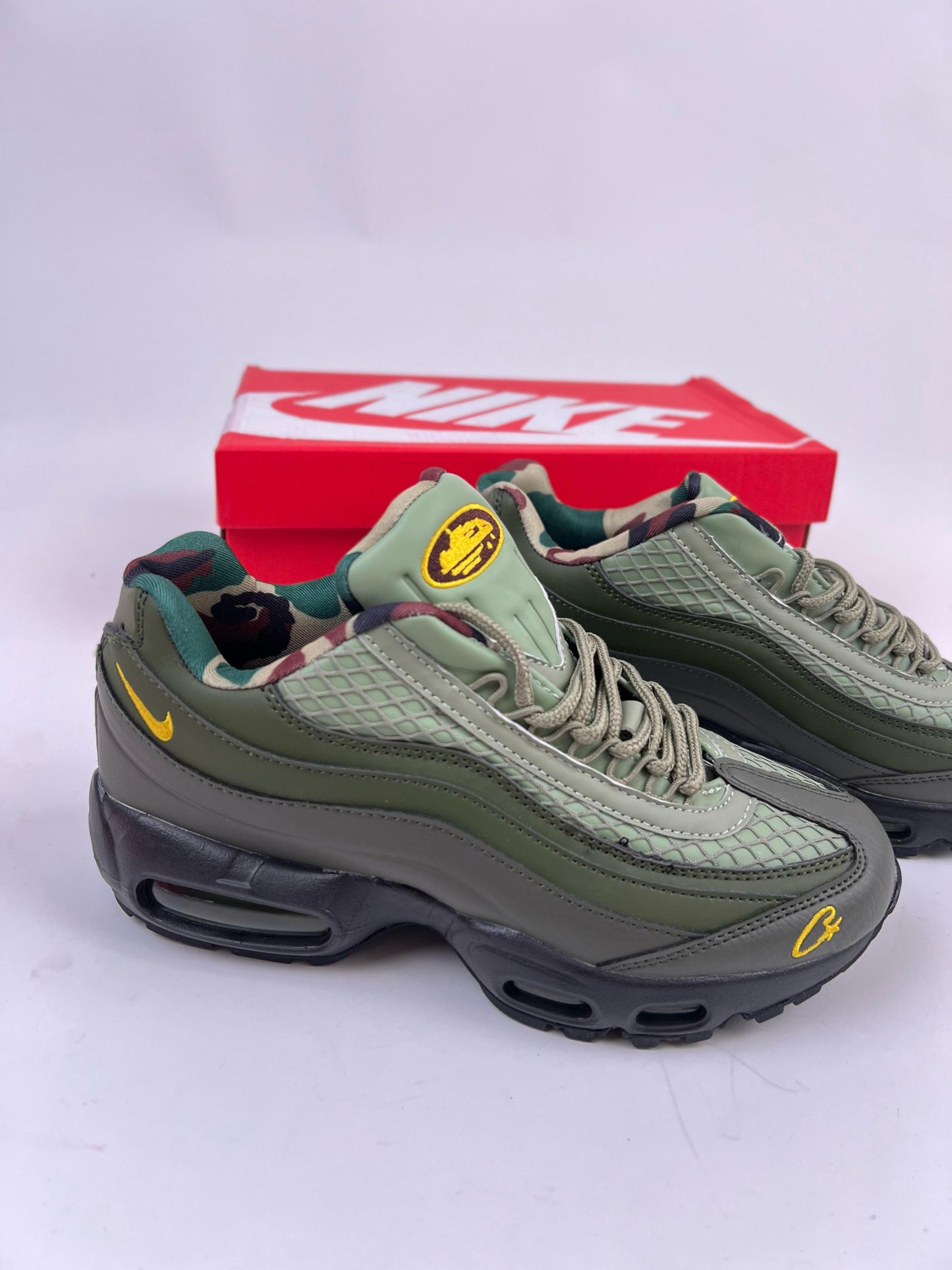 Air max 95 x Corteiz verde logo amarillo