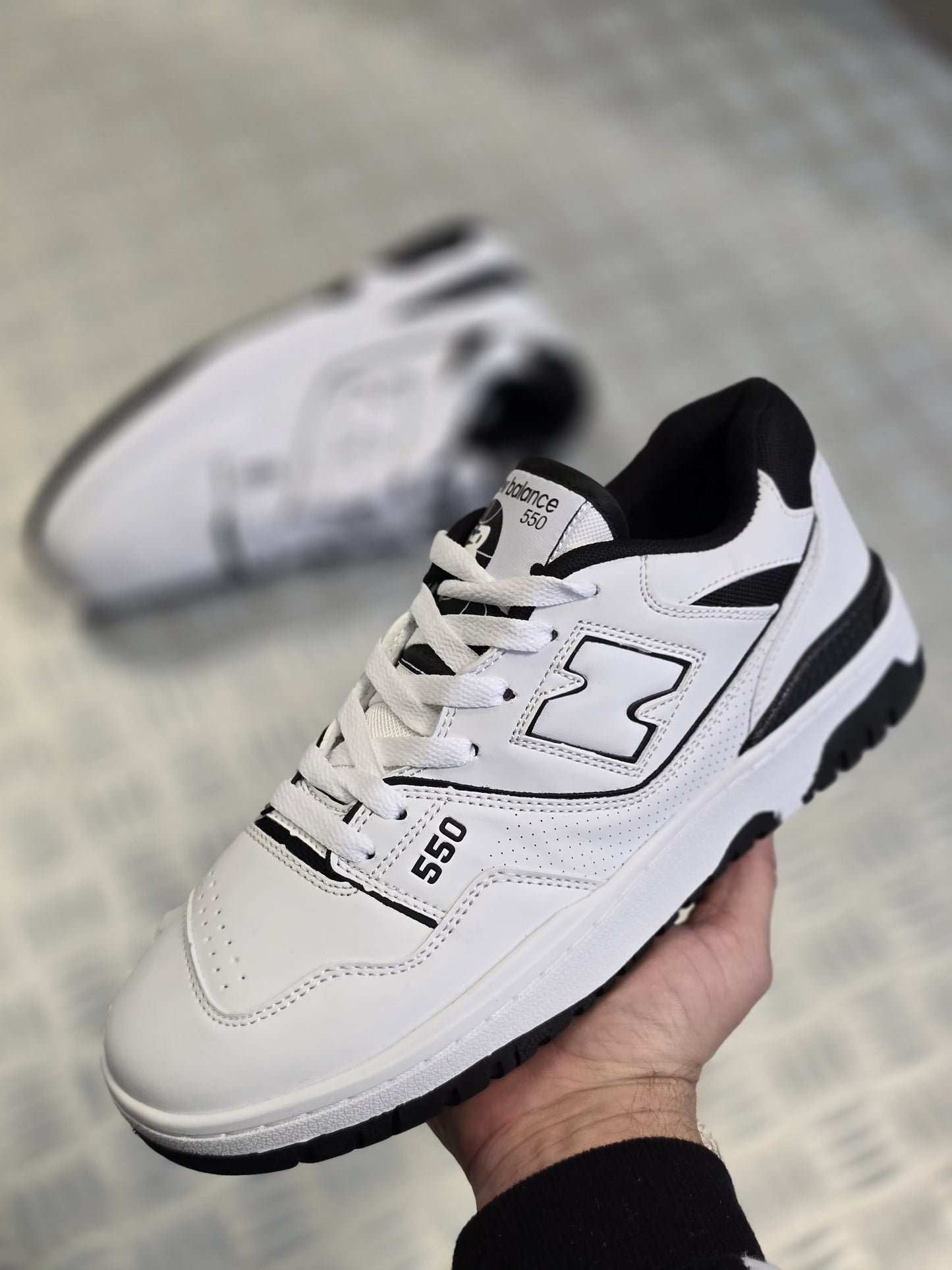 New balance 550 blanca