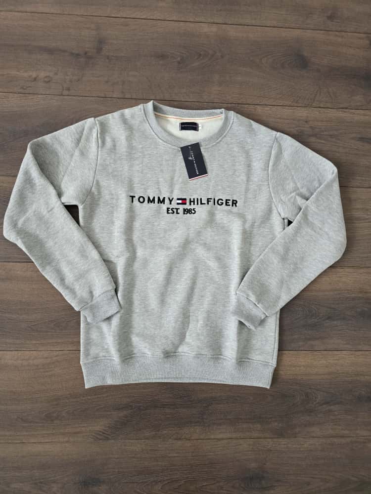Sudadera Tommy gris