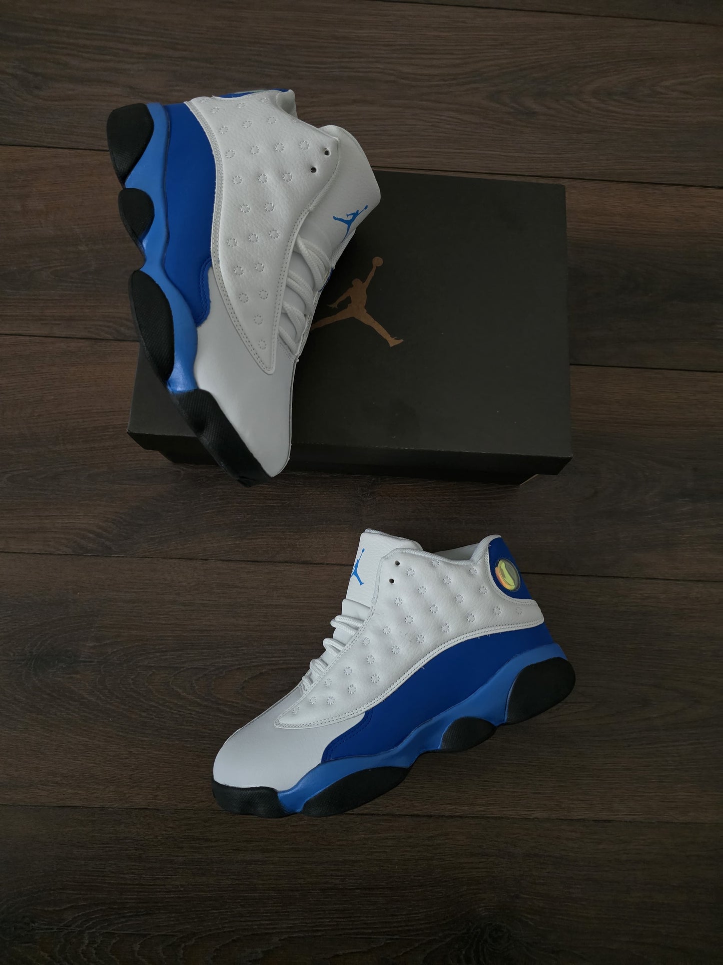 JORDAN 13 BLANCA AZUL