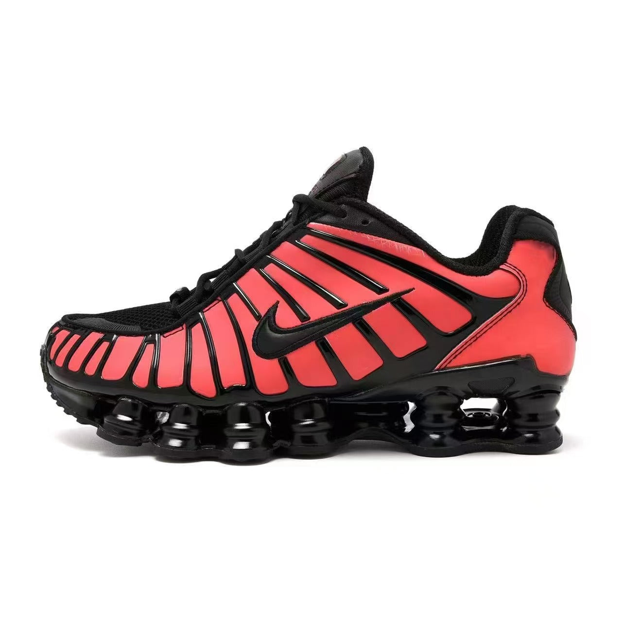 Shox camaleon negra y roja