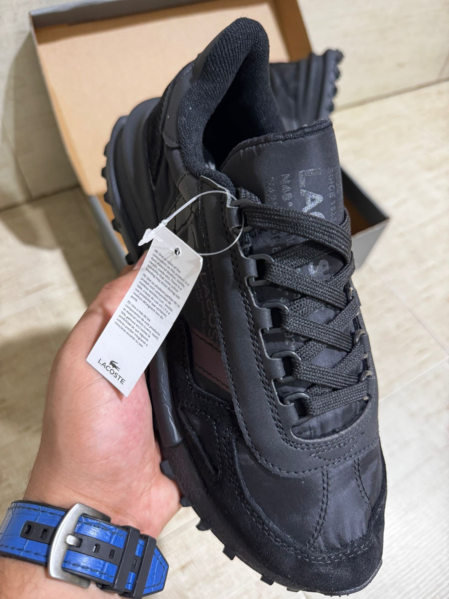 Zapatillas Lacoste Active negras
