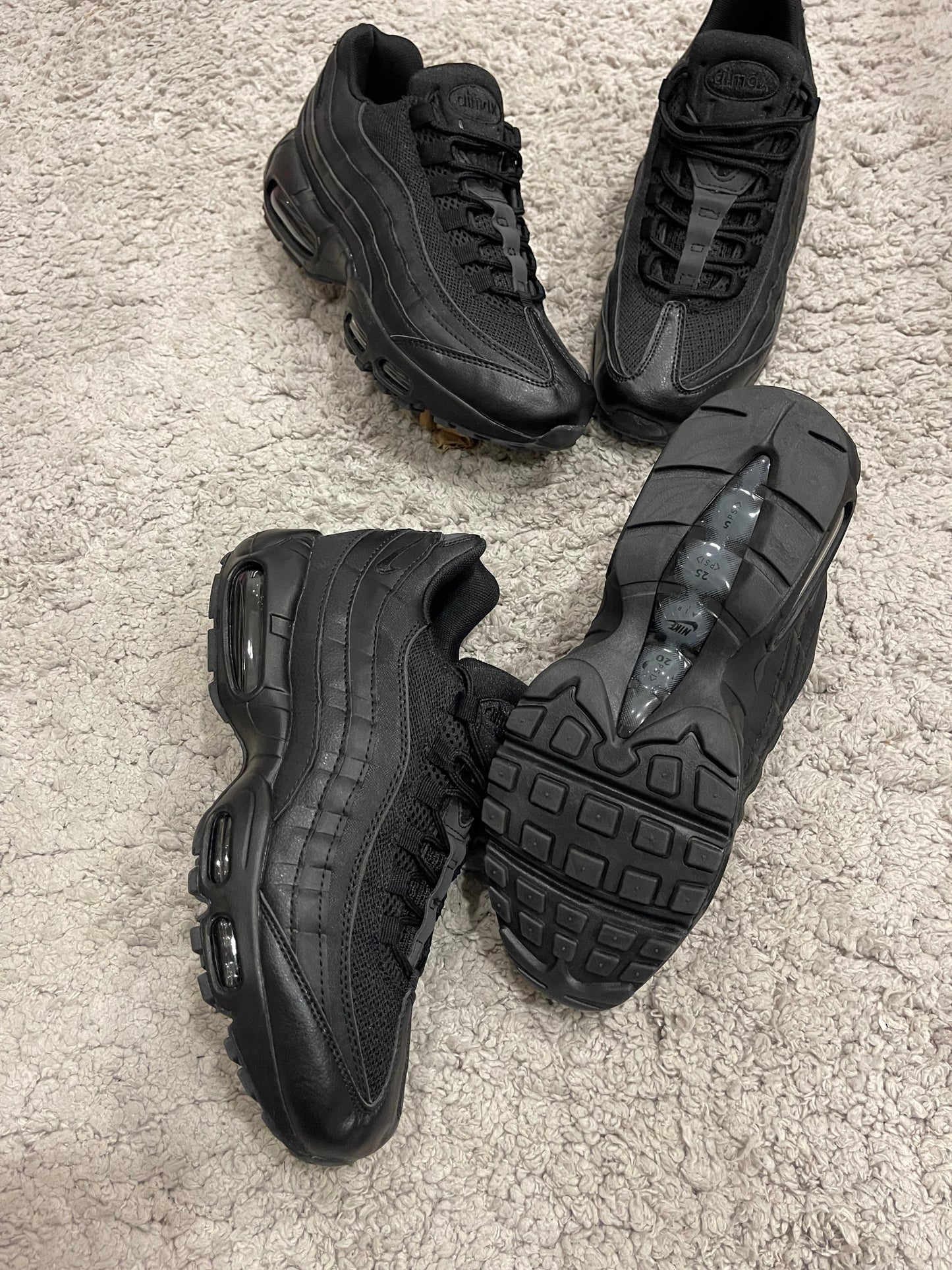 Air max 95 negras