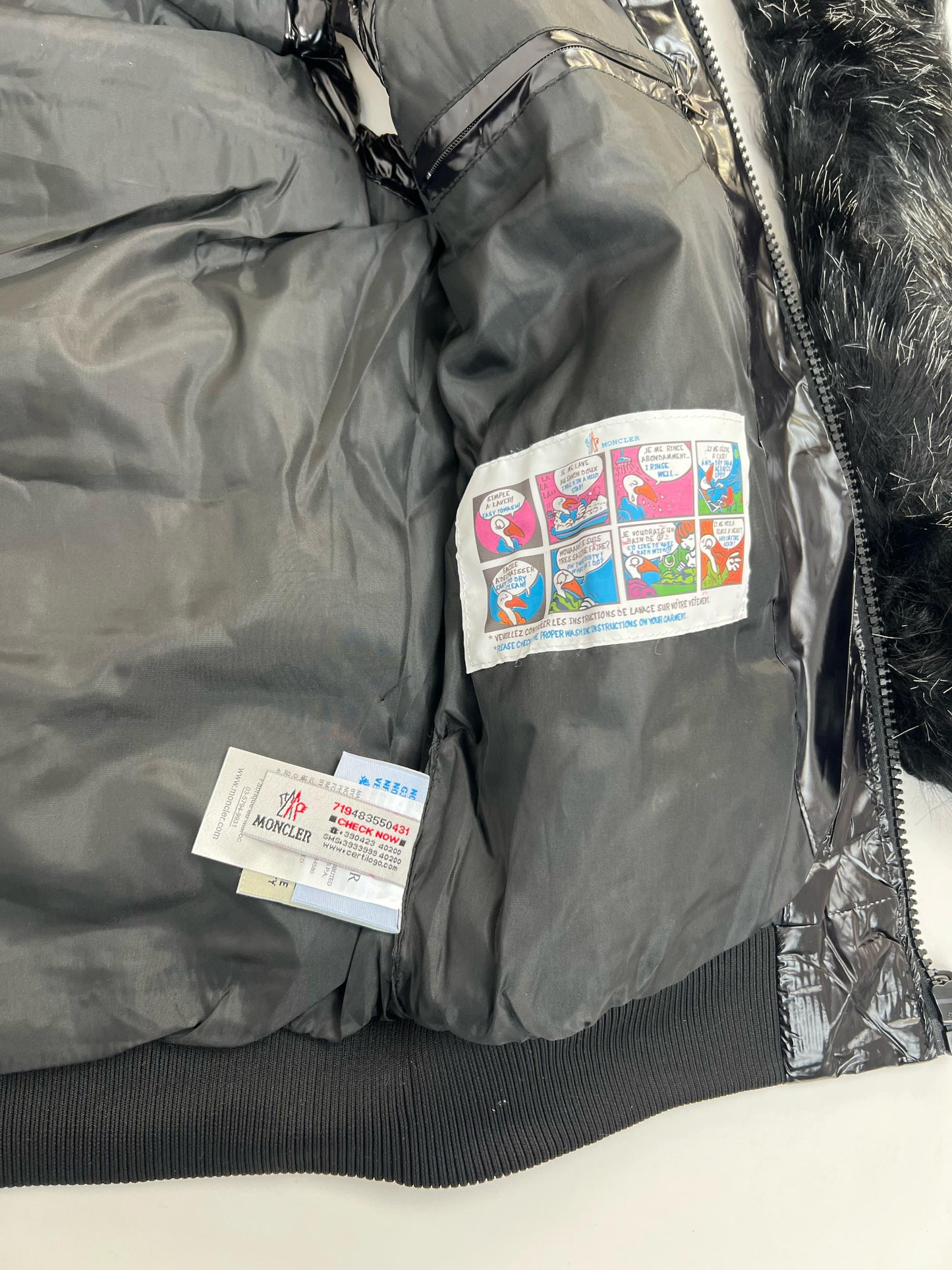 Chaleco moncler negro