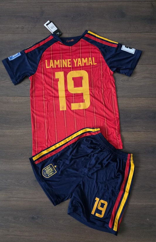 Conjunto España 1 equipacion Lamine Yamal