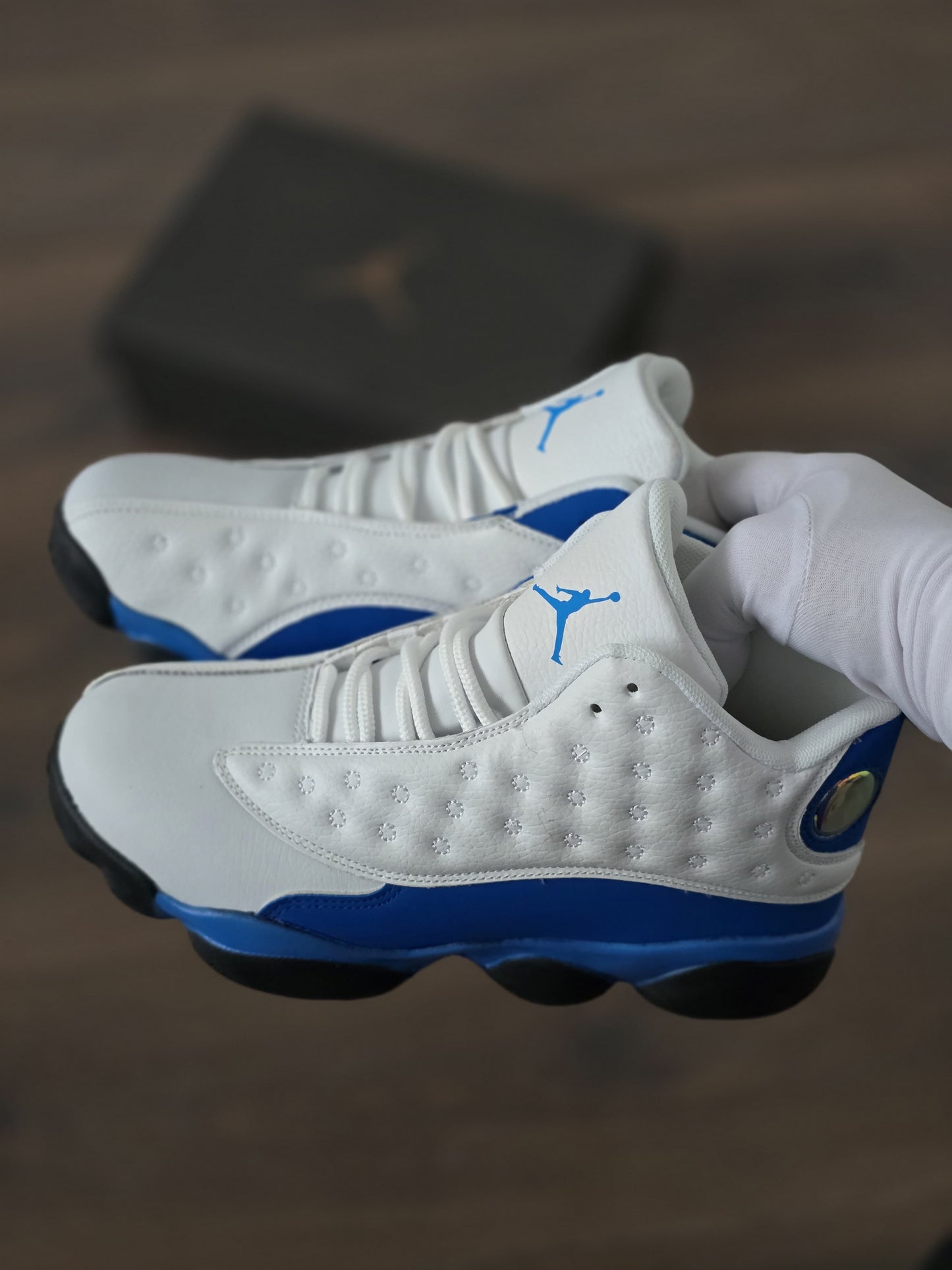 JORDAN 13 BLANCA AZUL
