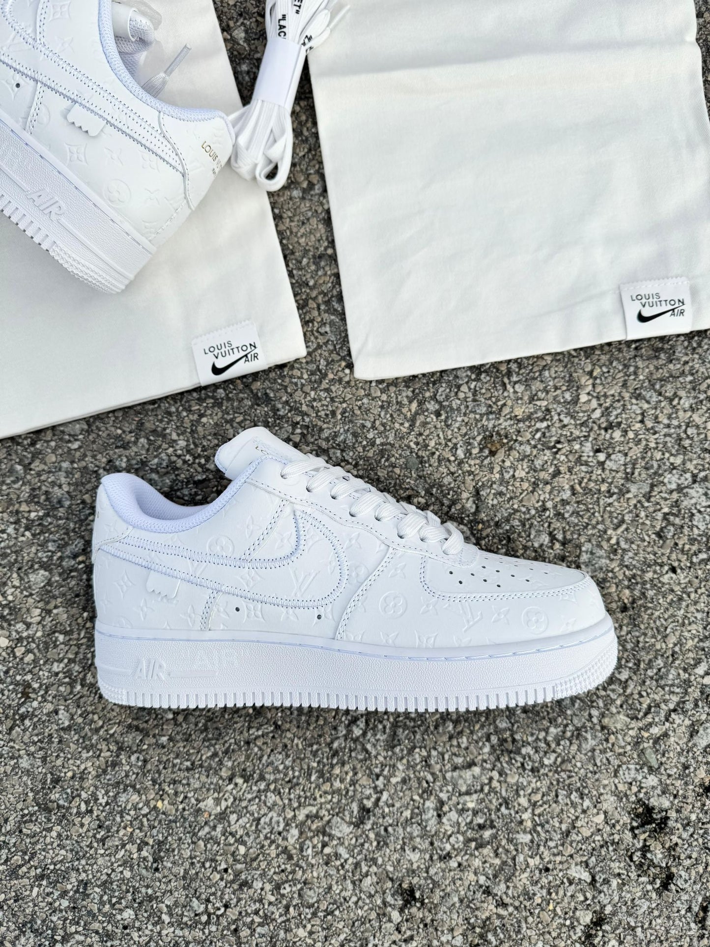 Air force x lv blancas