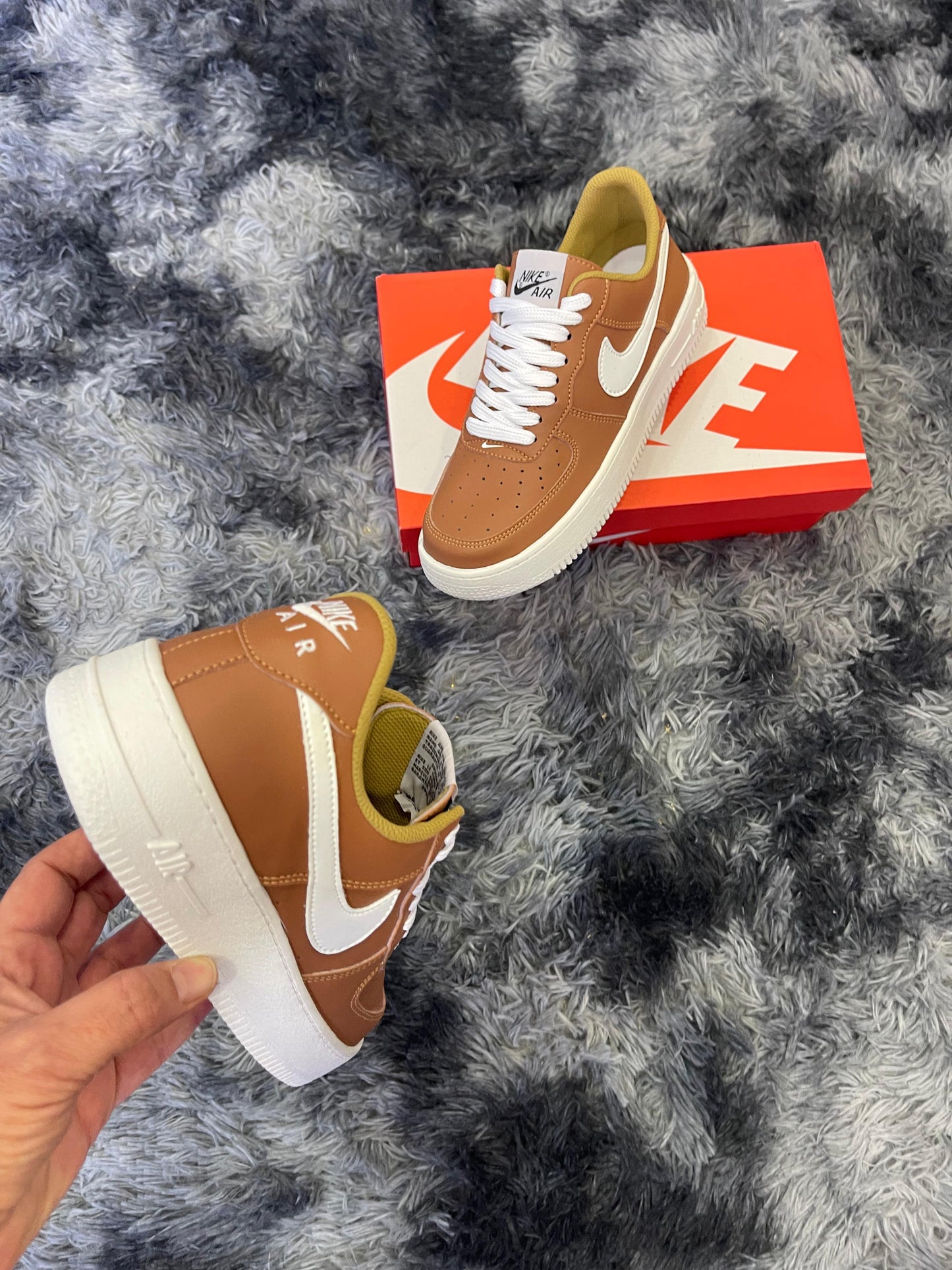 AIR FORCE 1 light brown