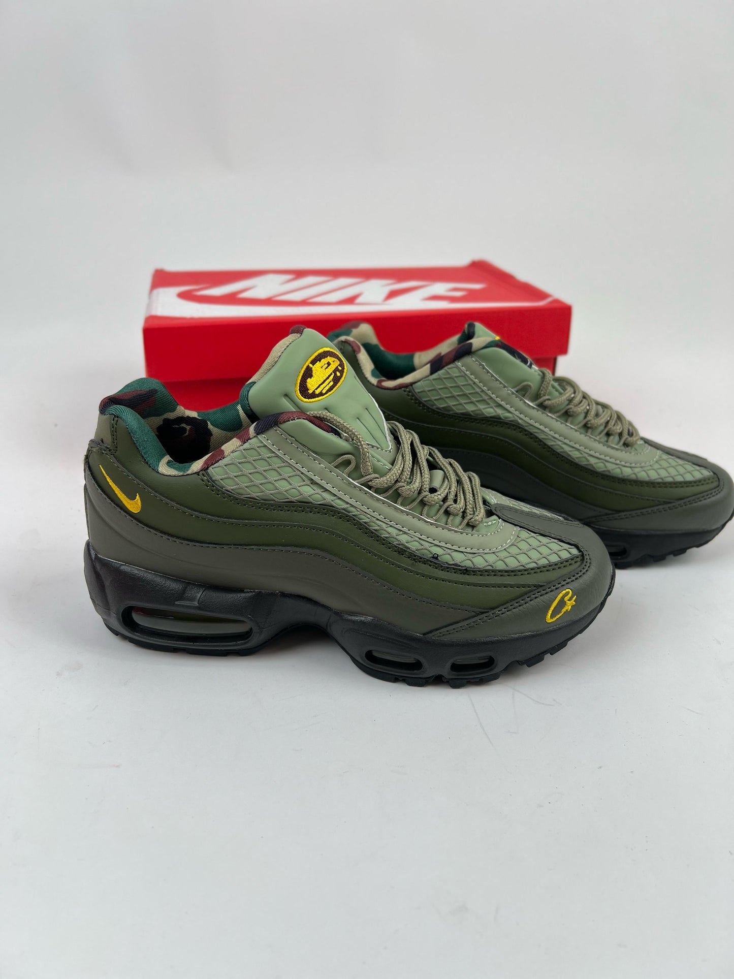 Air max 95 x Corteiz verde logo amarillo