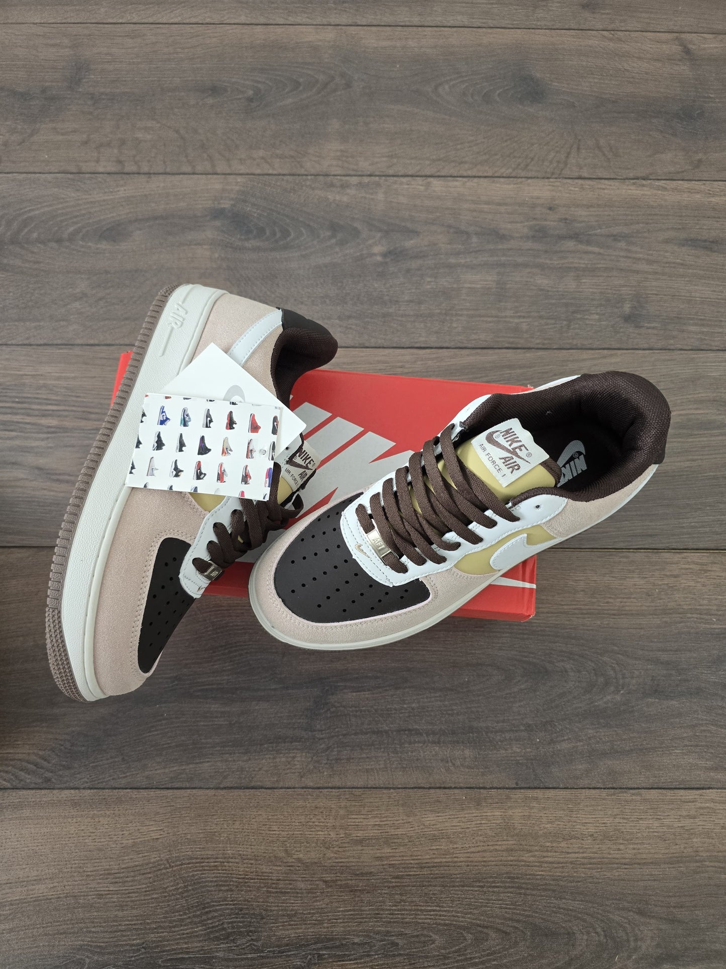 Force marron beige suela marron