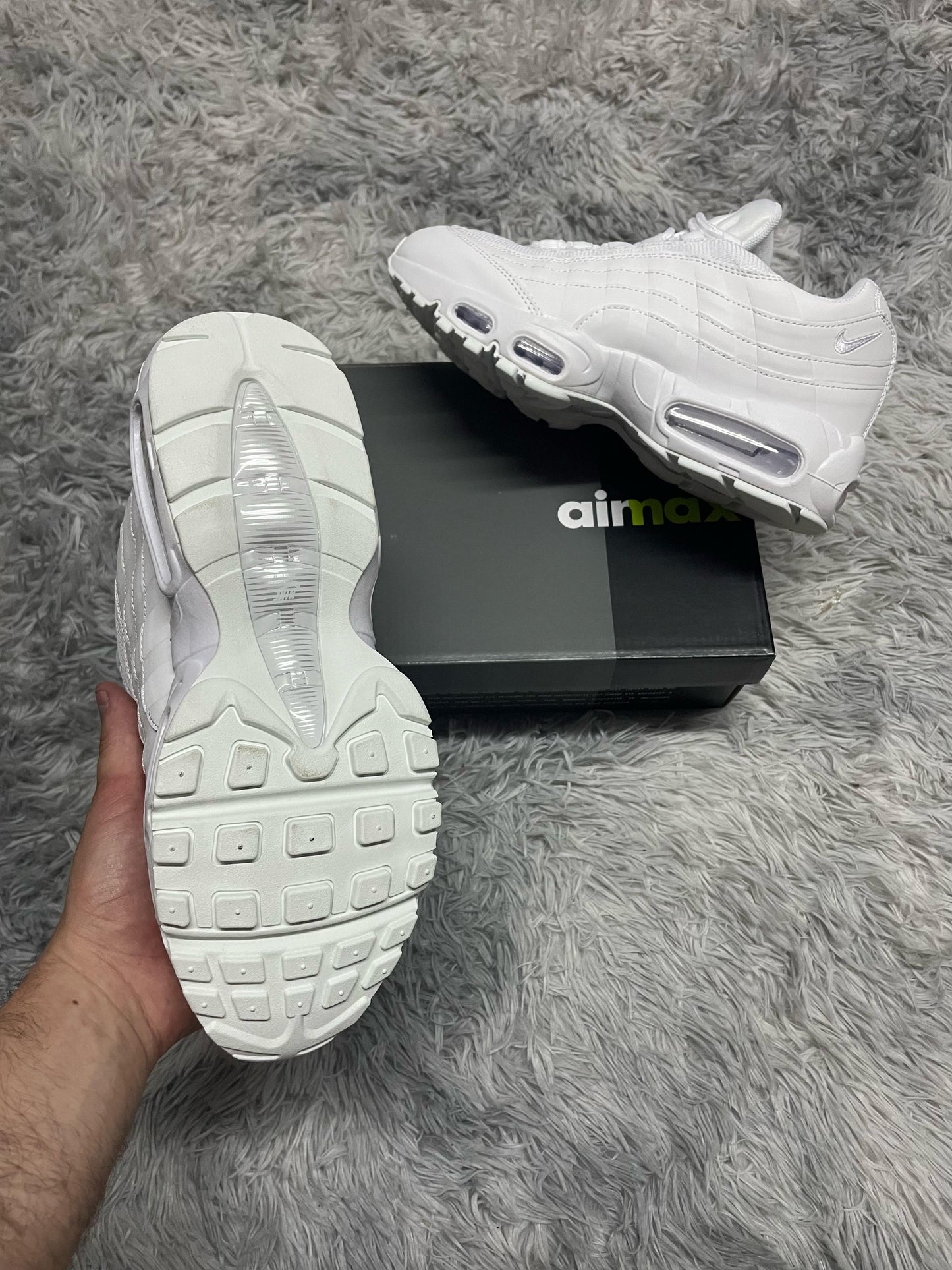 AIR MAX 95 BLANCAS
