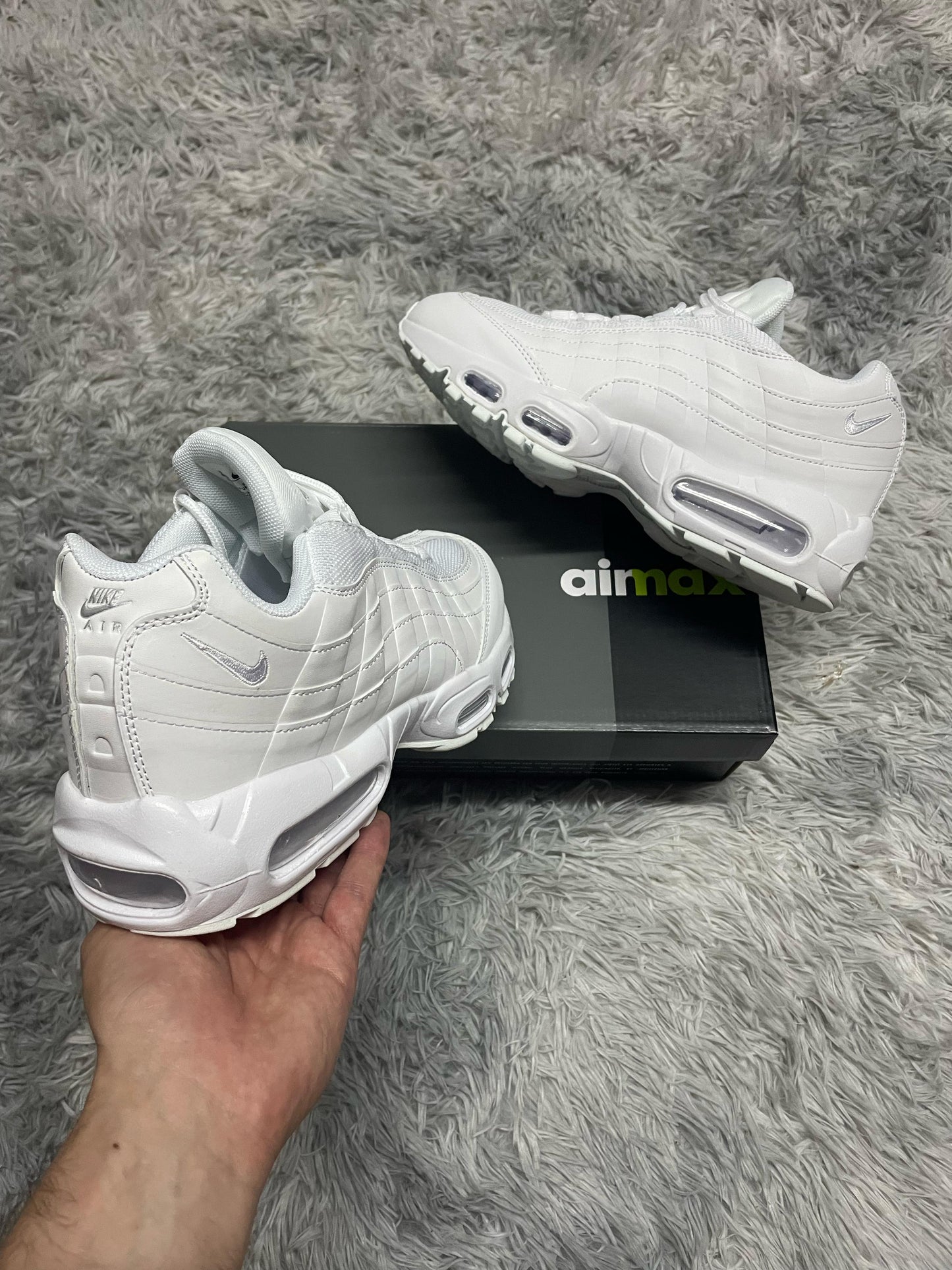 AIR MAX 95 BLANCAS