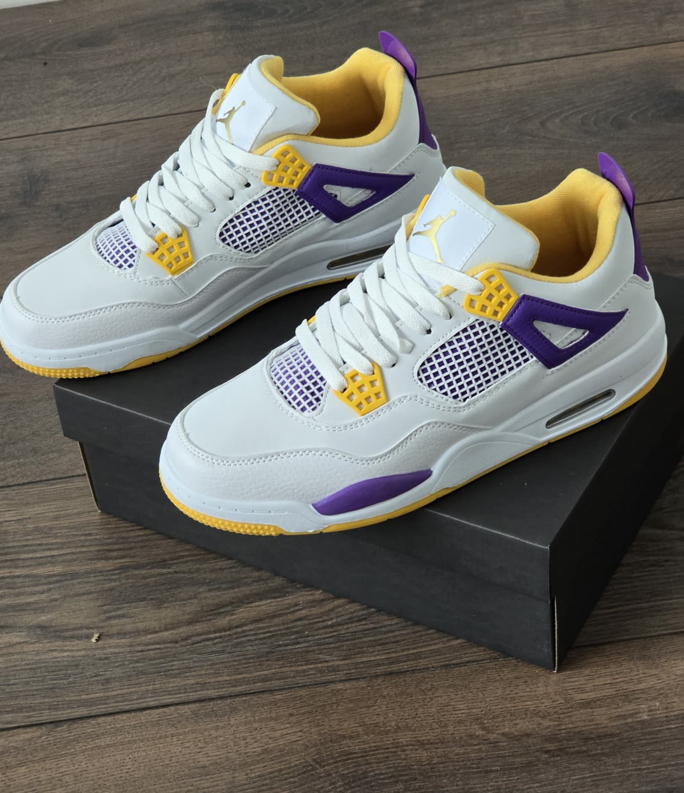JORDAN 4 LAKERS