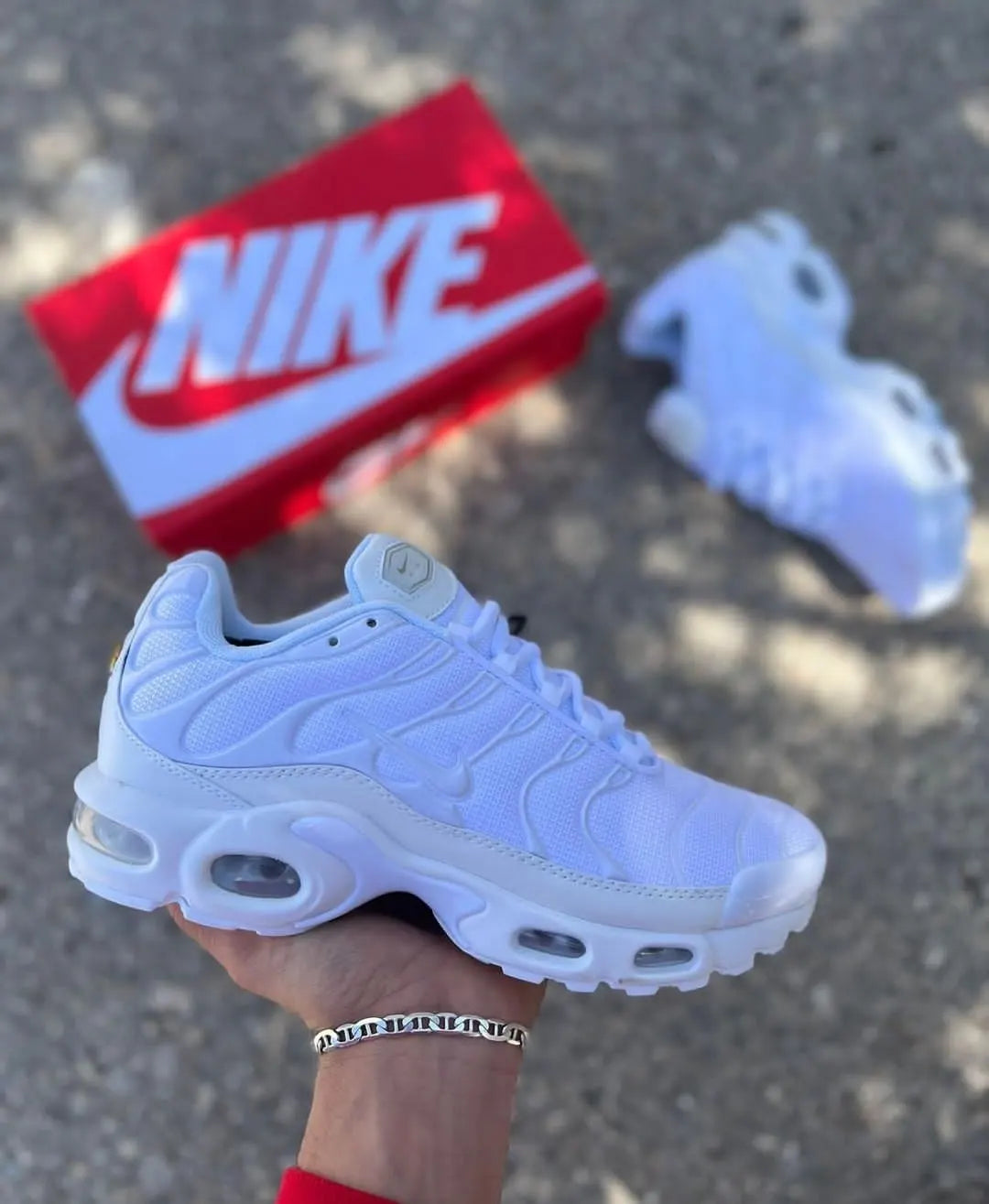 Nike tn blancas