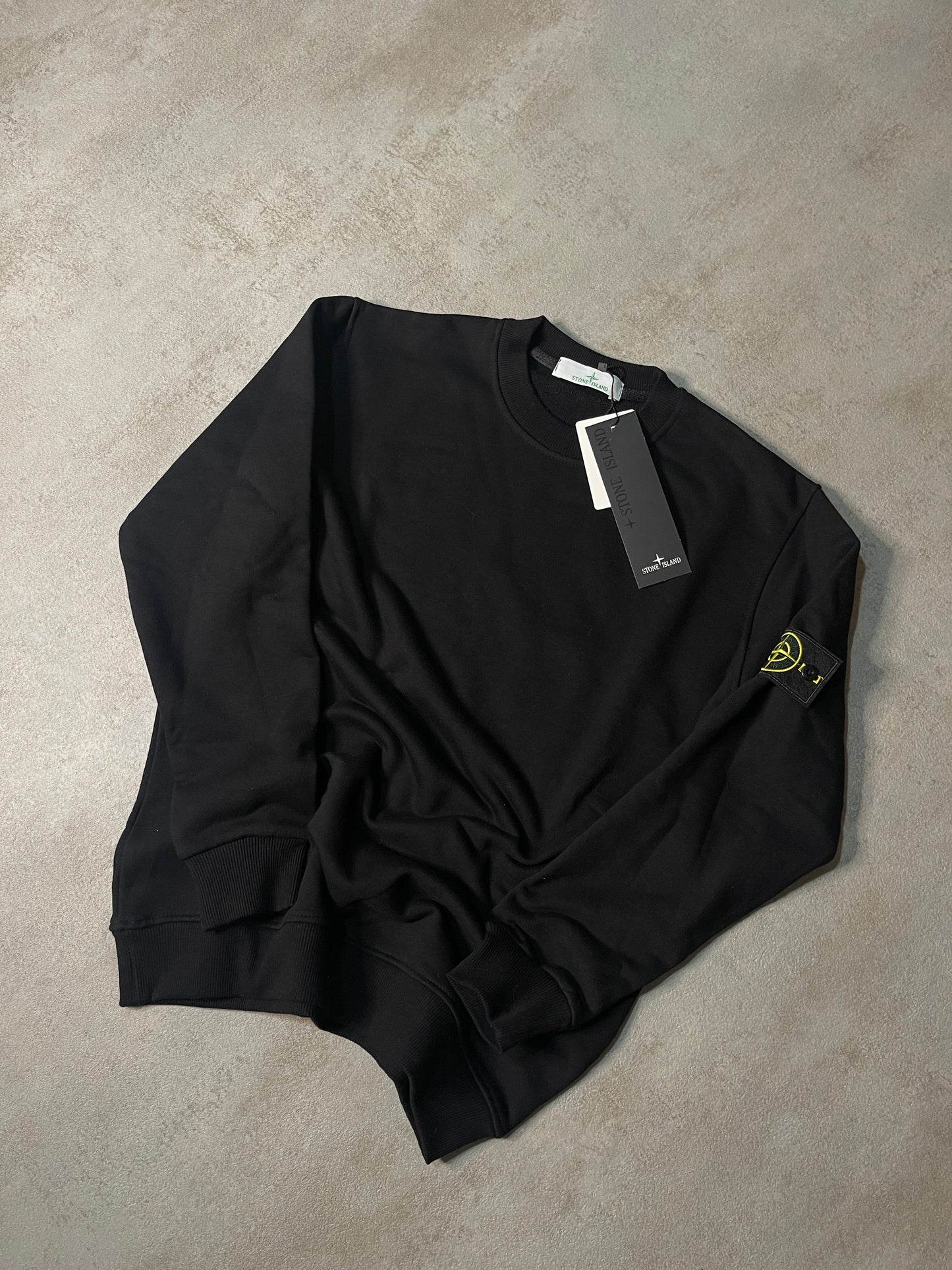 Sudadera STONE ISLAND logo en manga