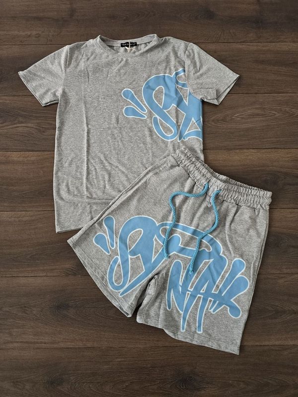 Conjunto verano syna gris azul
