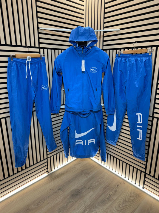 Chandal Nike air azul claro logo blanco