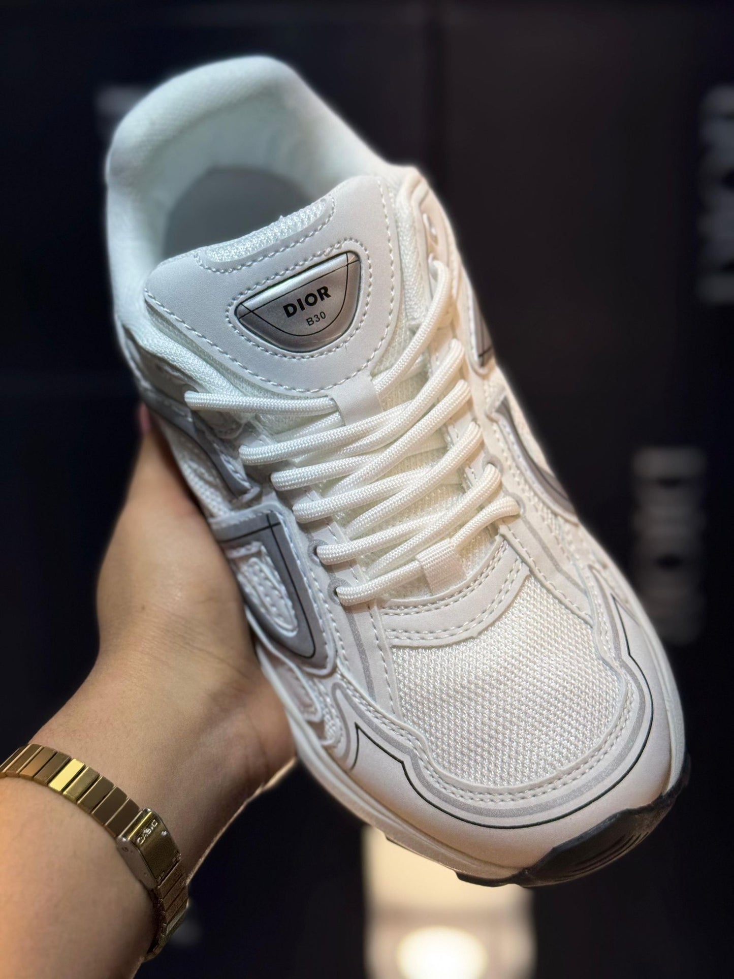 Dior b30 blancas detalles negros