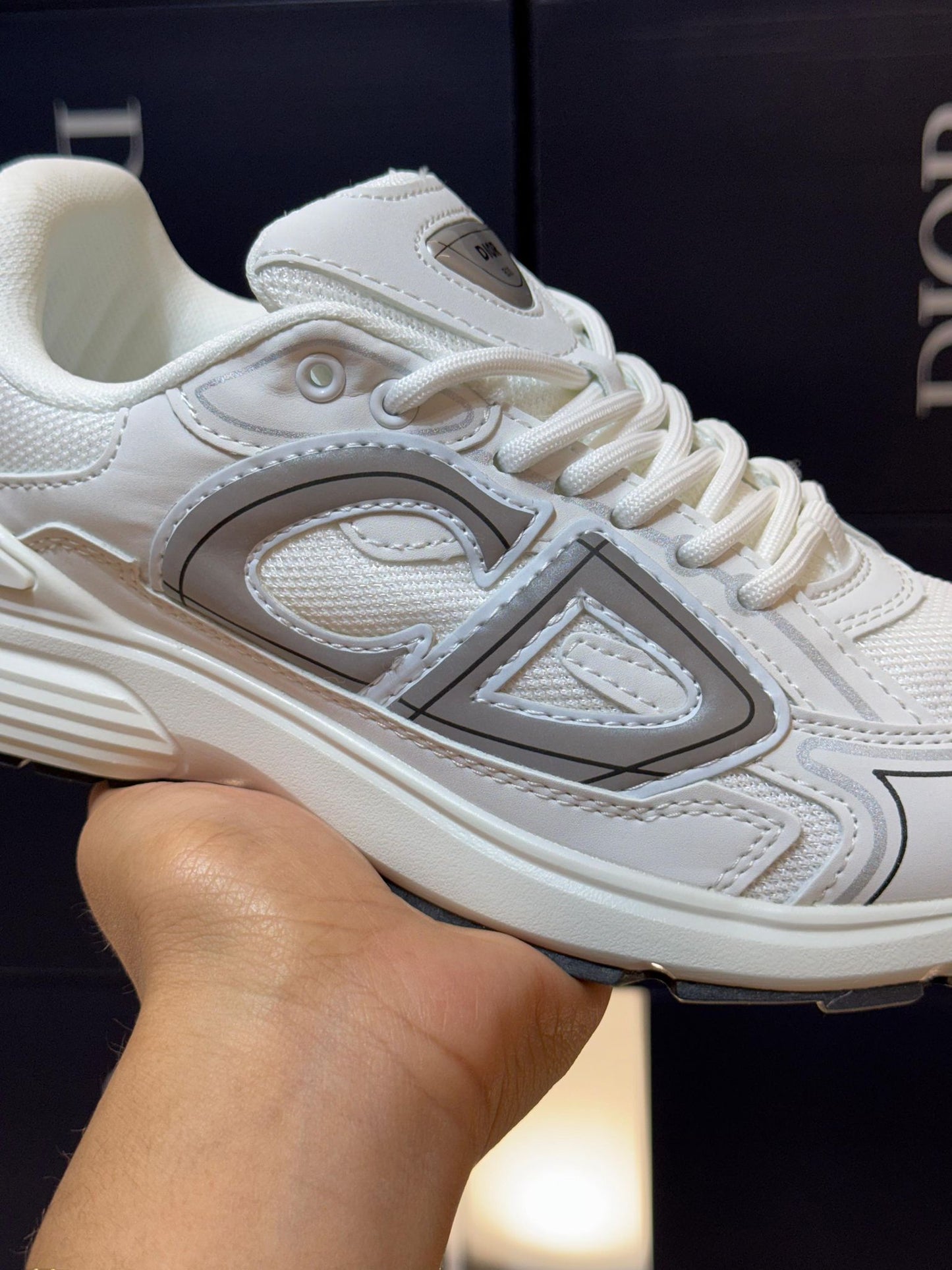 Dior b30 blancas detalles negros