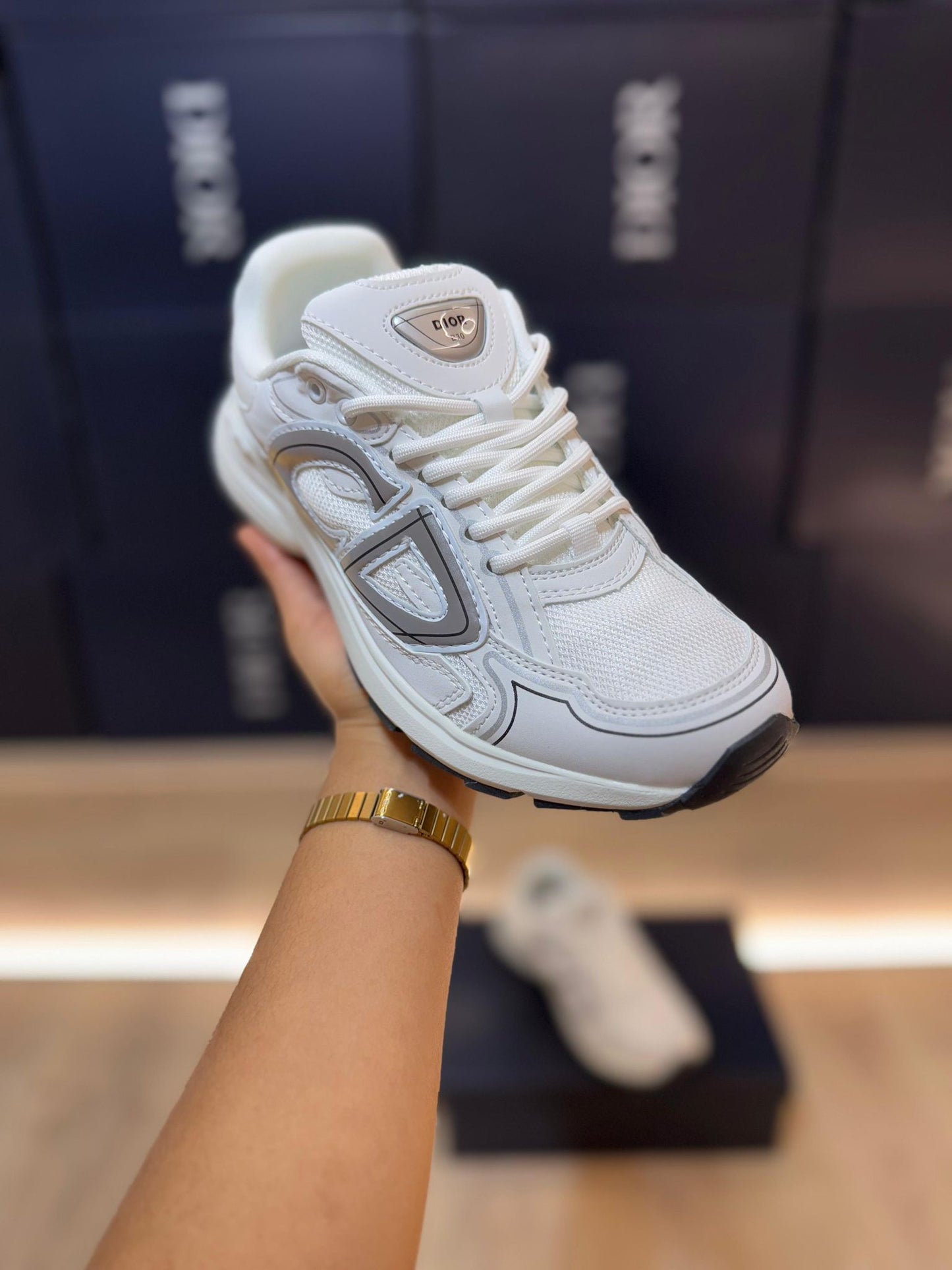 Dior b30 blancas detalles negros