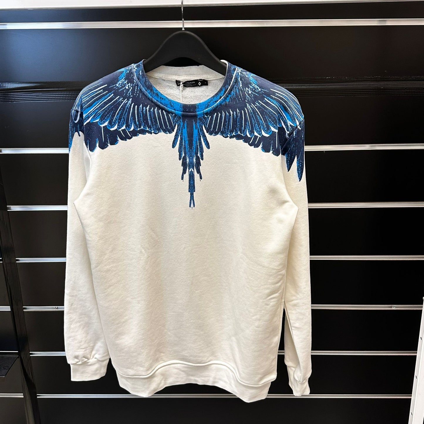 Sudadera AMIRI blanca y azul