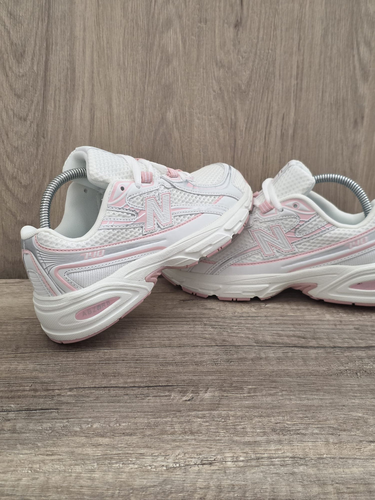 New balance 740 blanca rosa