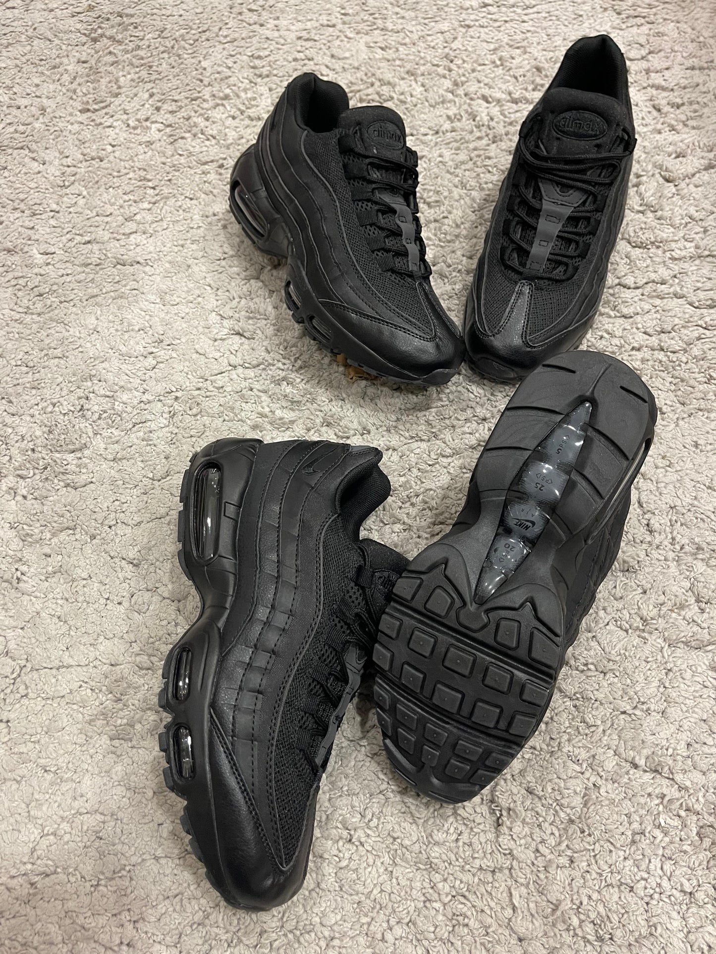 Air max 95 negras
