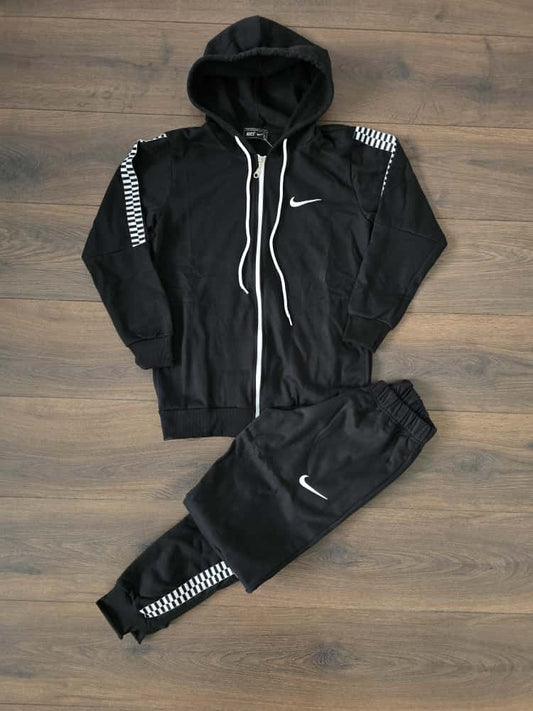 Chandal nike negro hombro zebra
