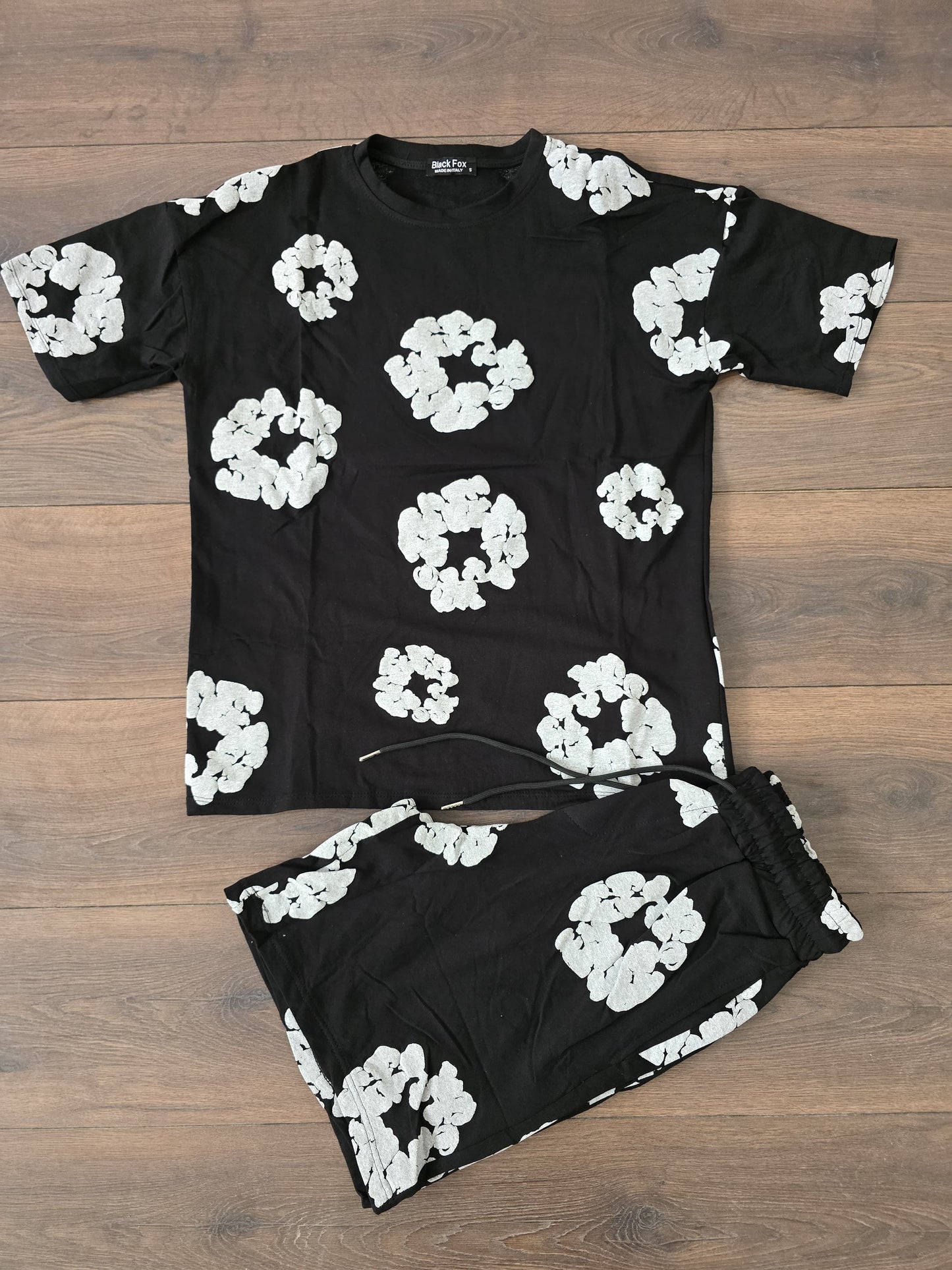 Conjunto verano denim negro