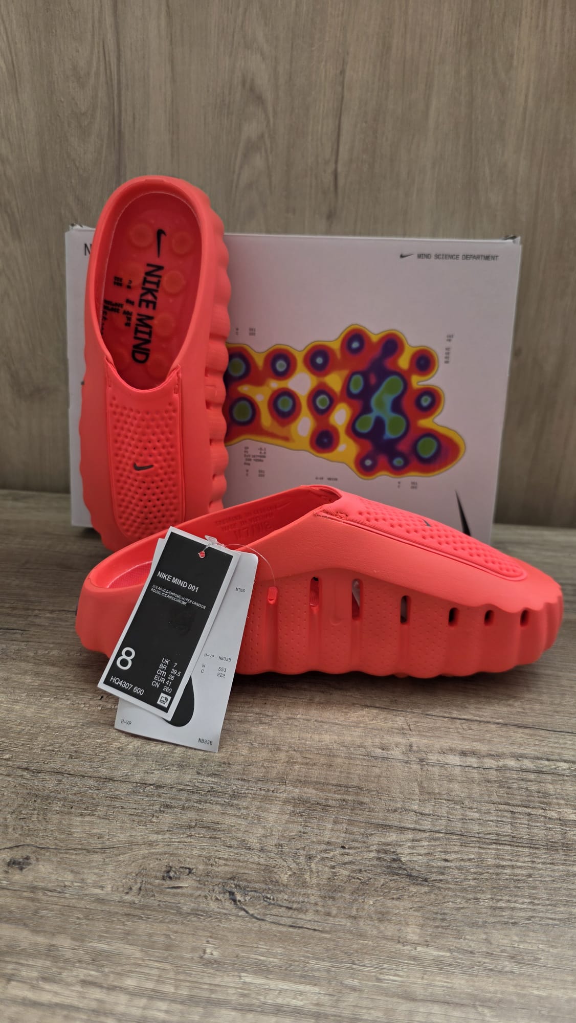 Chanclas Nike mind salmon