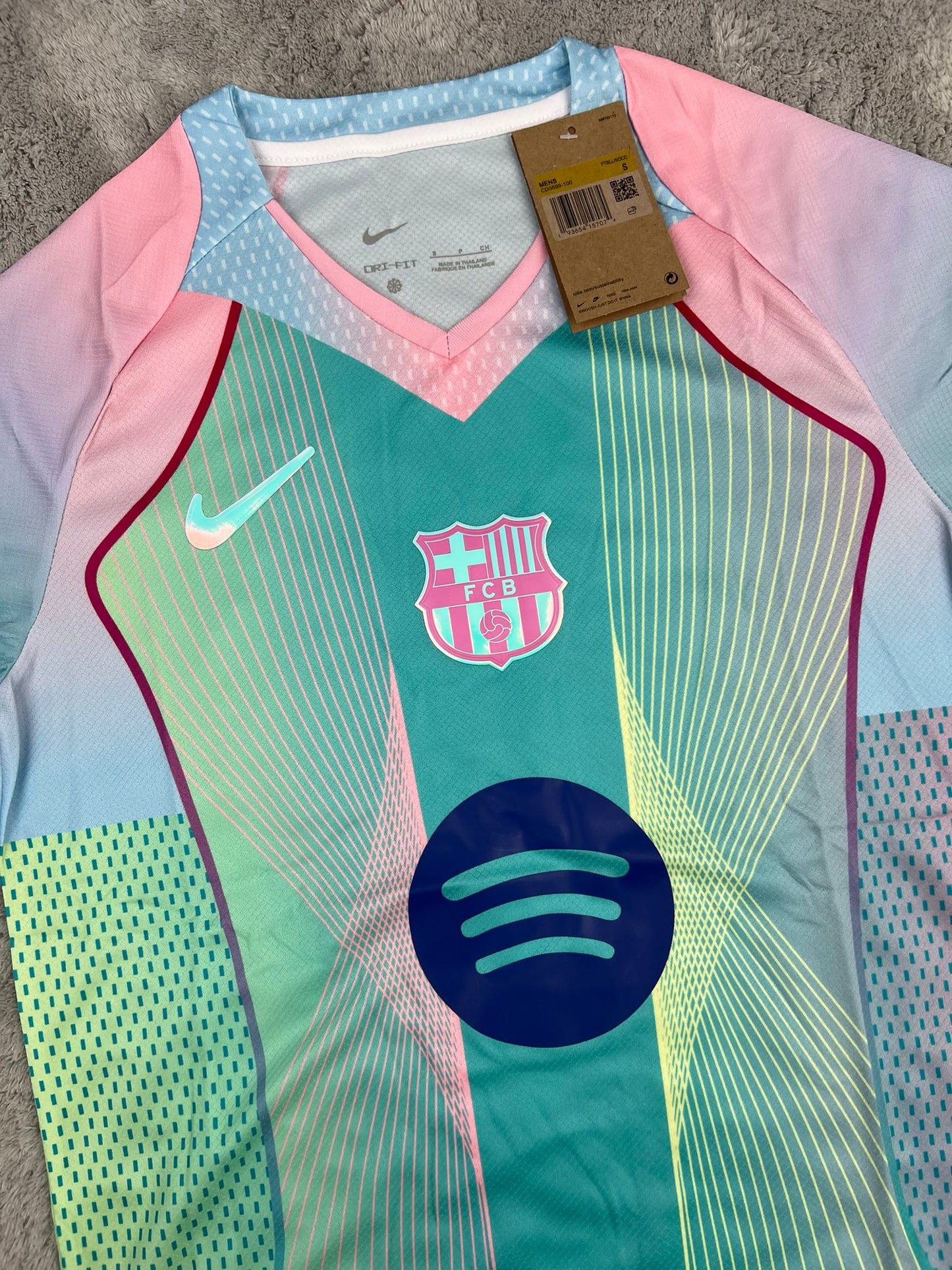 Camiseta Barcelona edicion especial azul
