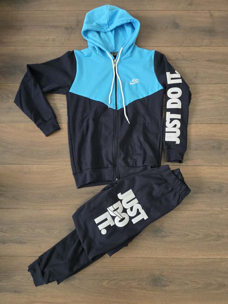 Chandal azul just do it logo grande