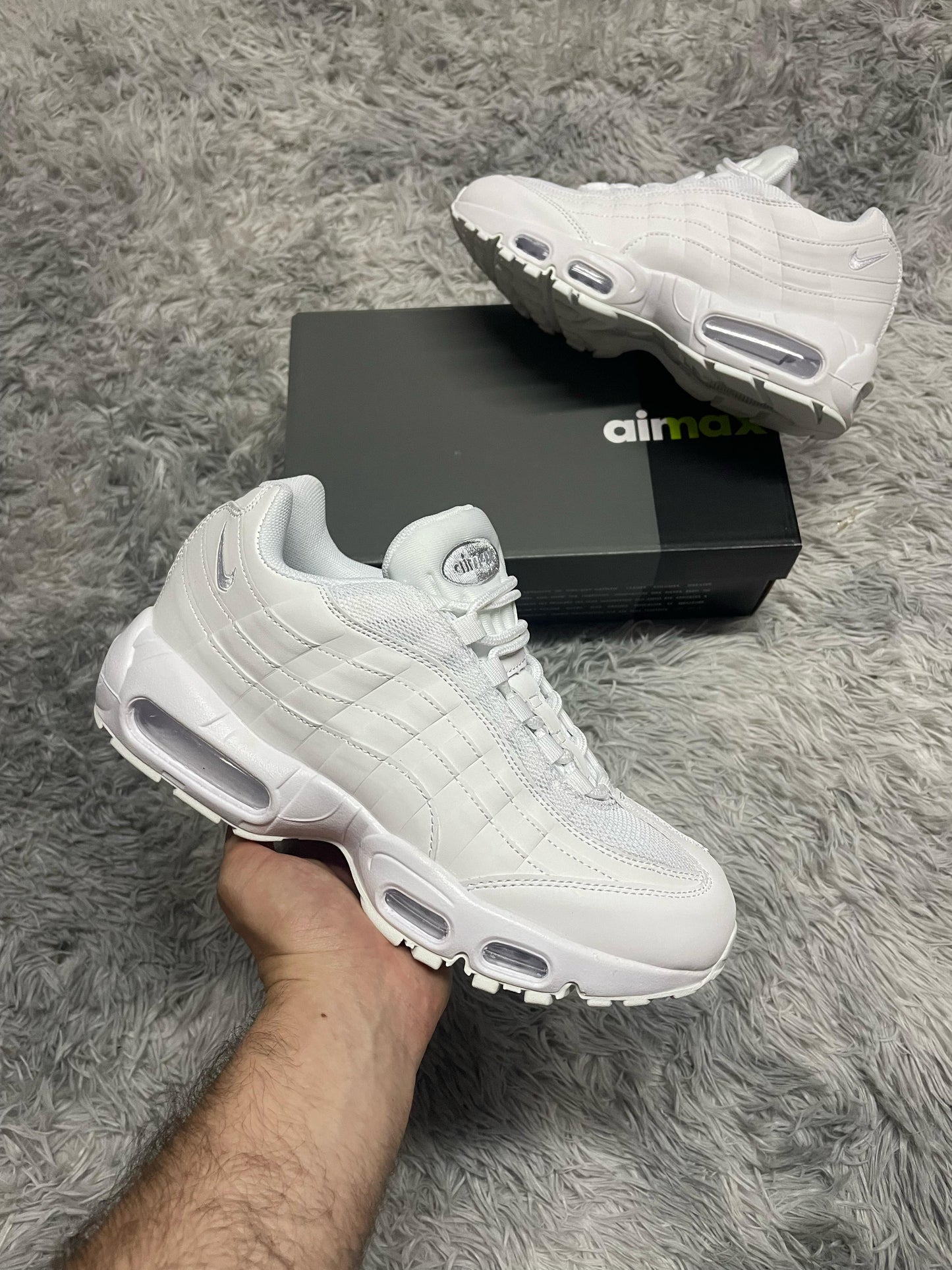 AIR MAX 95 BLANCAS