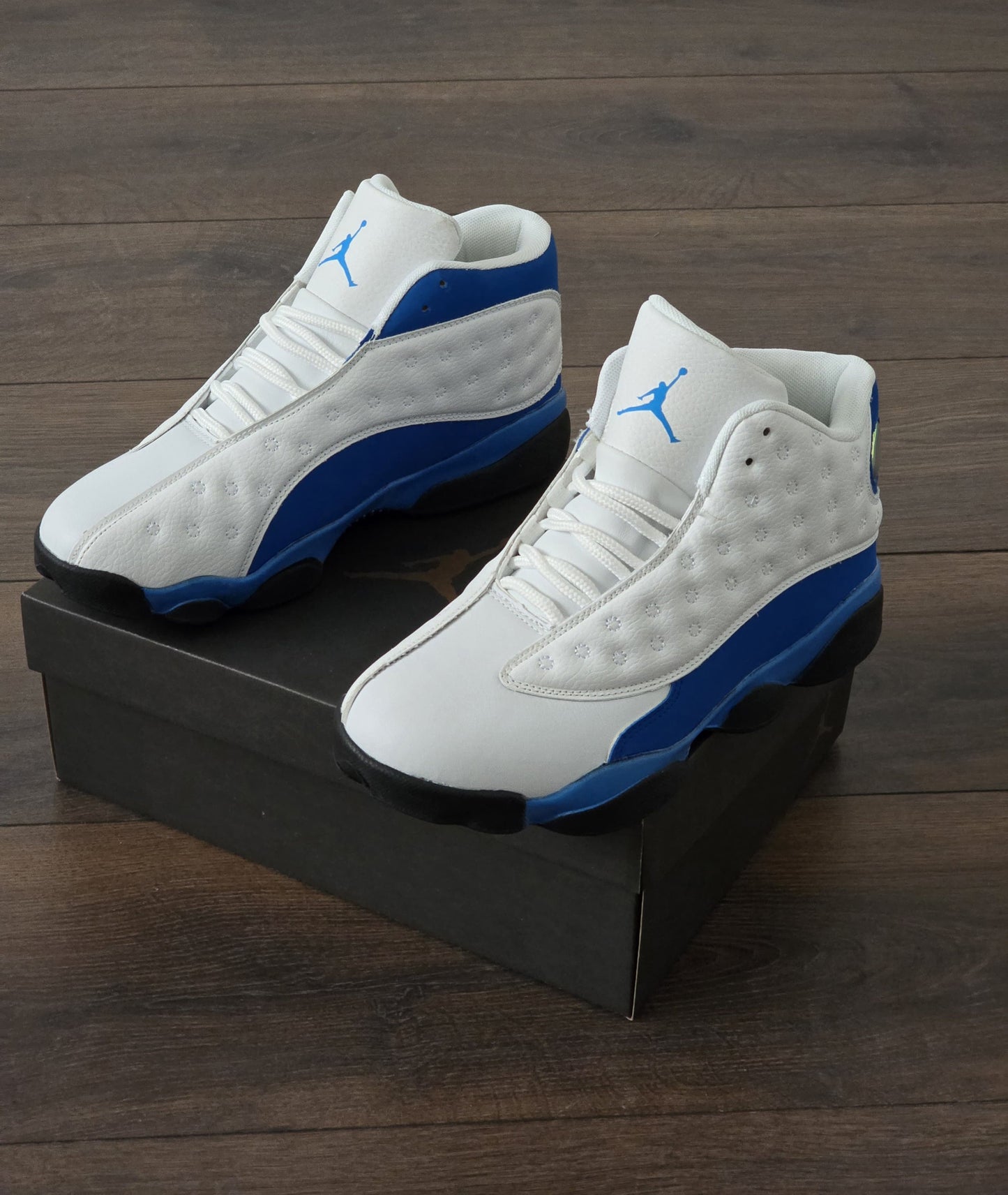 JORDAN 13 BLANCA AZUL