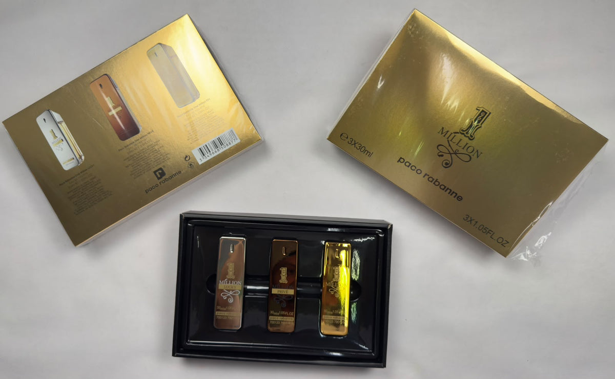 Pack 3 Perfumes One Million