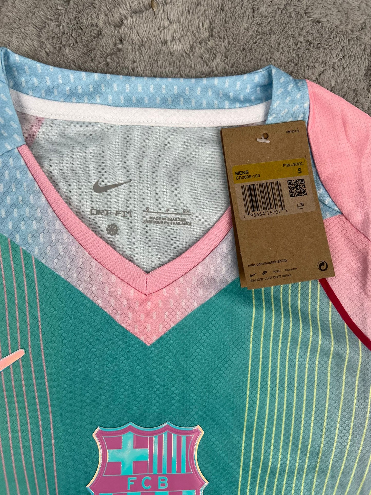 Camiseta Barcelona edicion especial azul