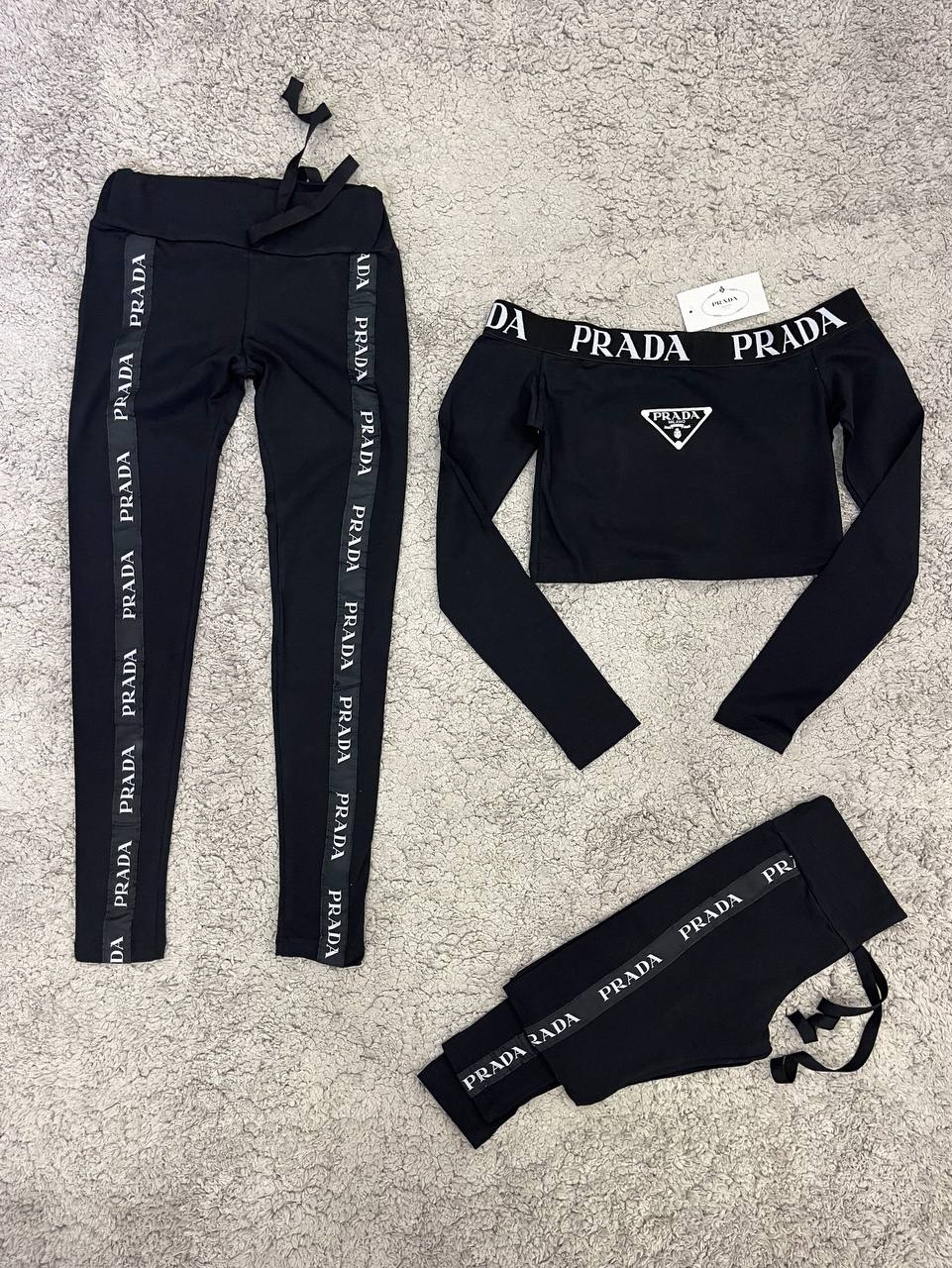 CONJUNTO PRADA NEGRO