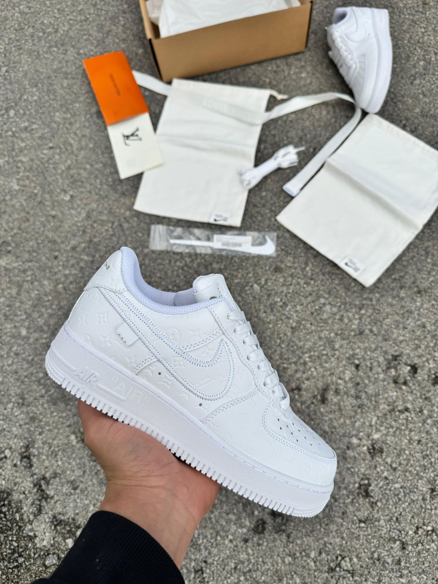 Air force x lv blancas