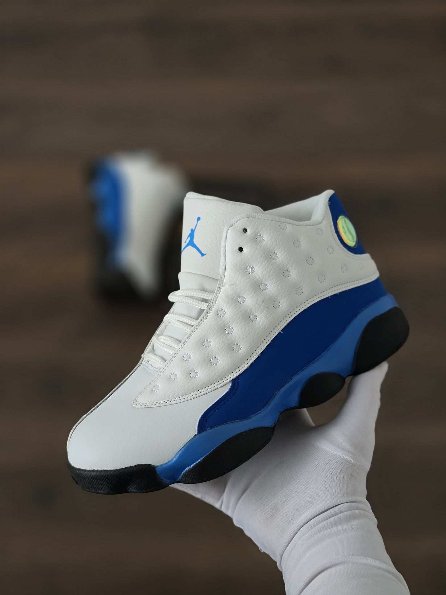 JORDAN 13 BLANCA AZUL