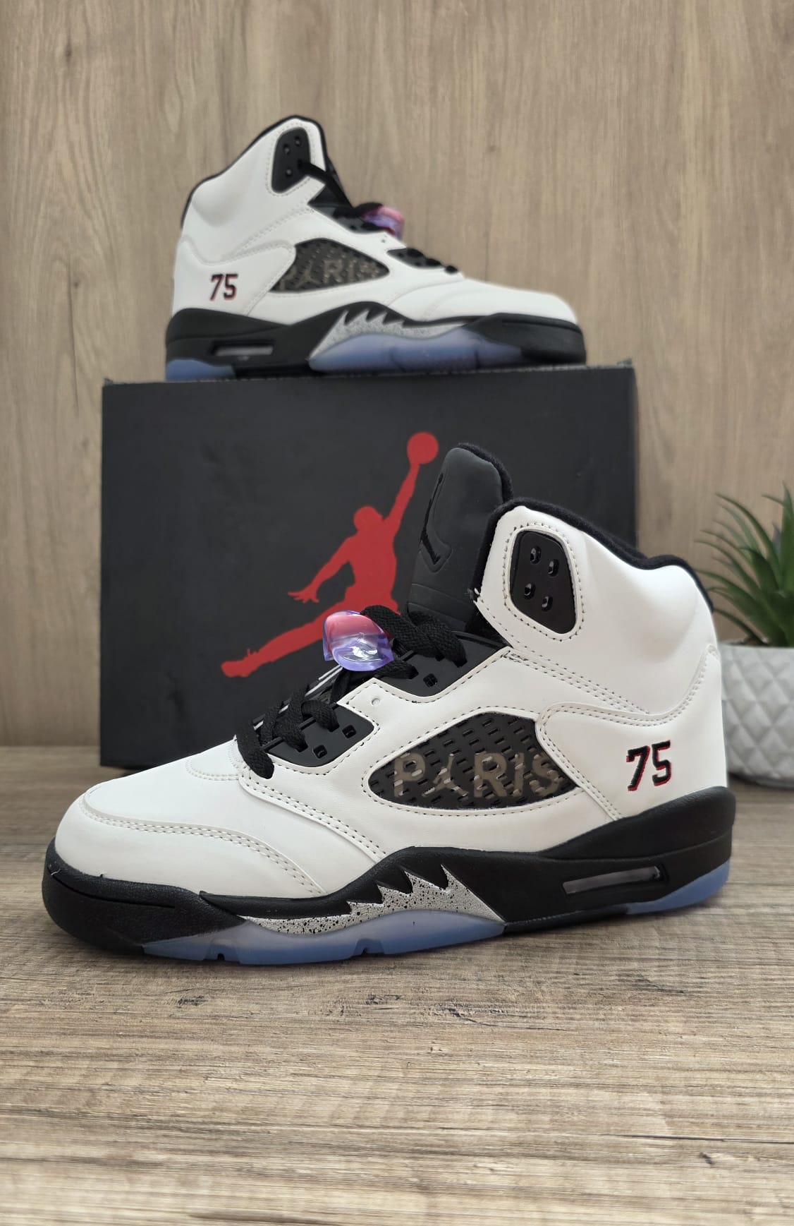 Jordan 5 París blanca