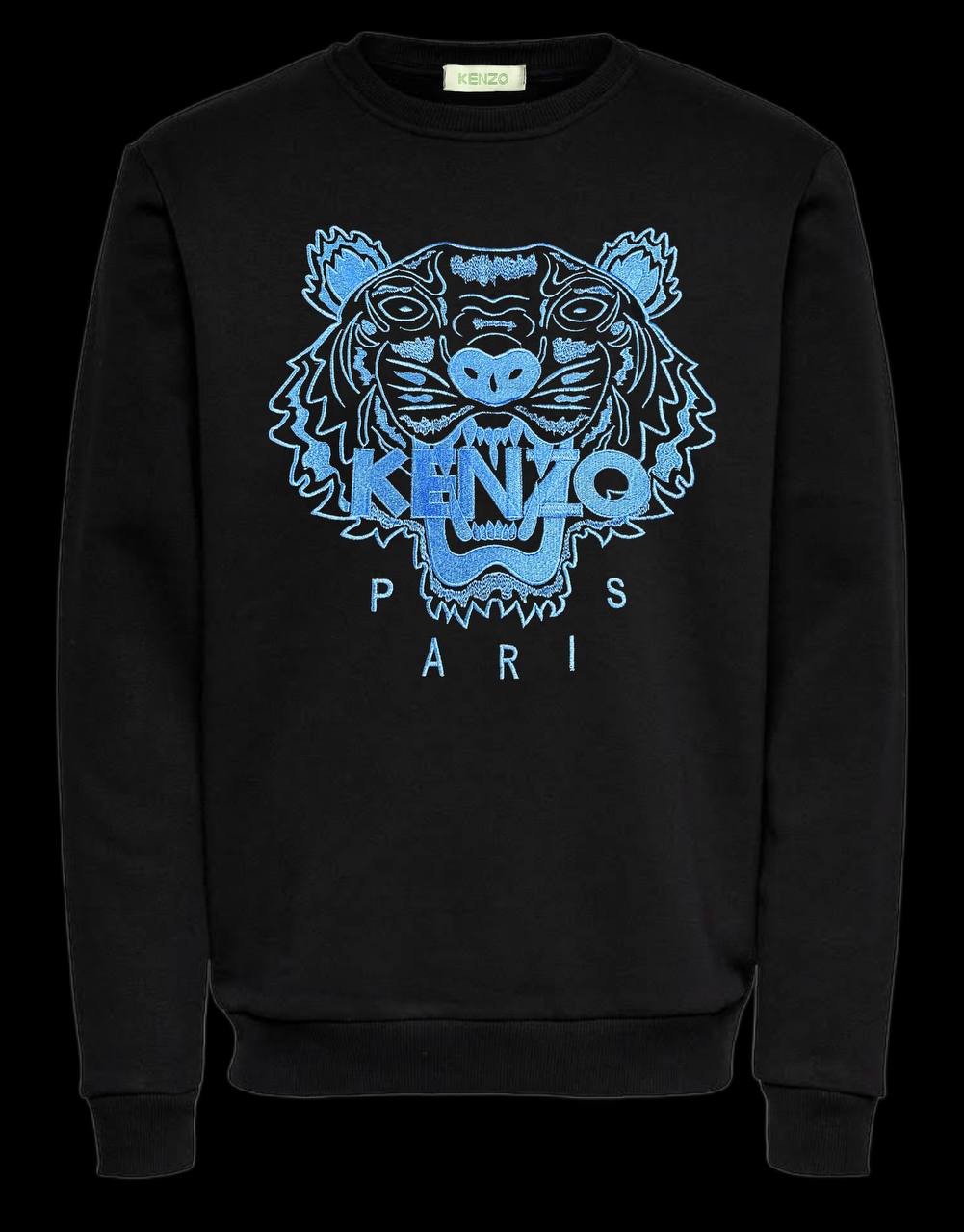 Sudadera KENZO azul logo azul