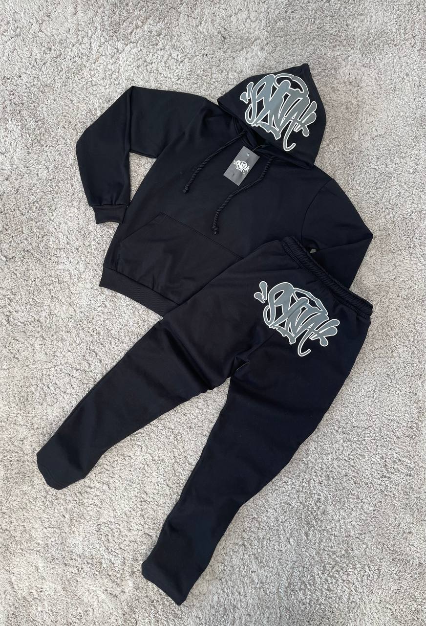 CHANDAL SYNA negro logo gris