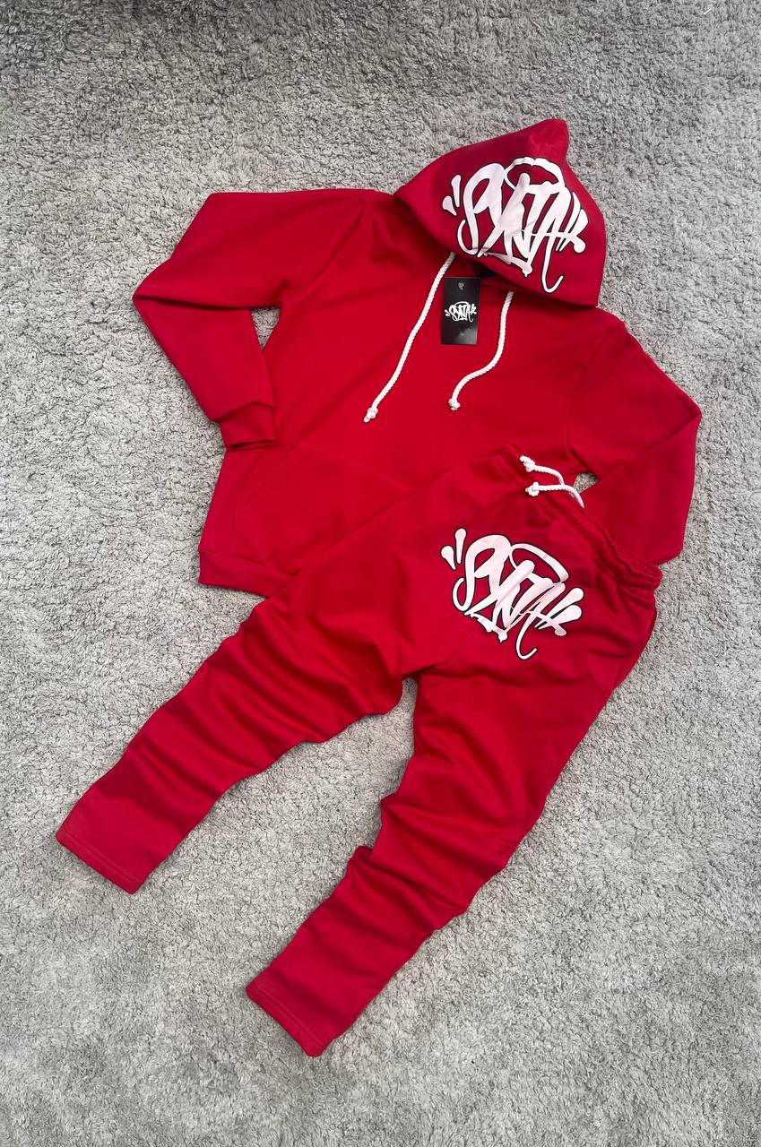 CHANDAL SYNA rojo logo blanco