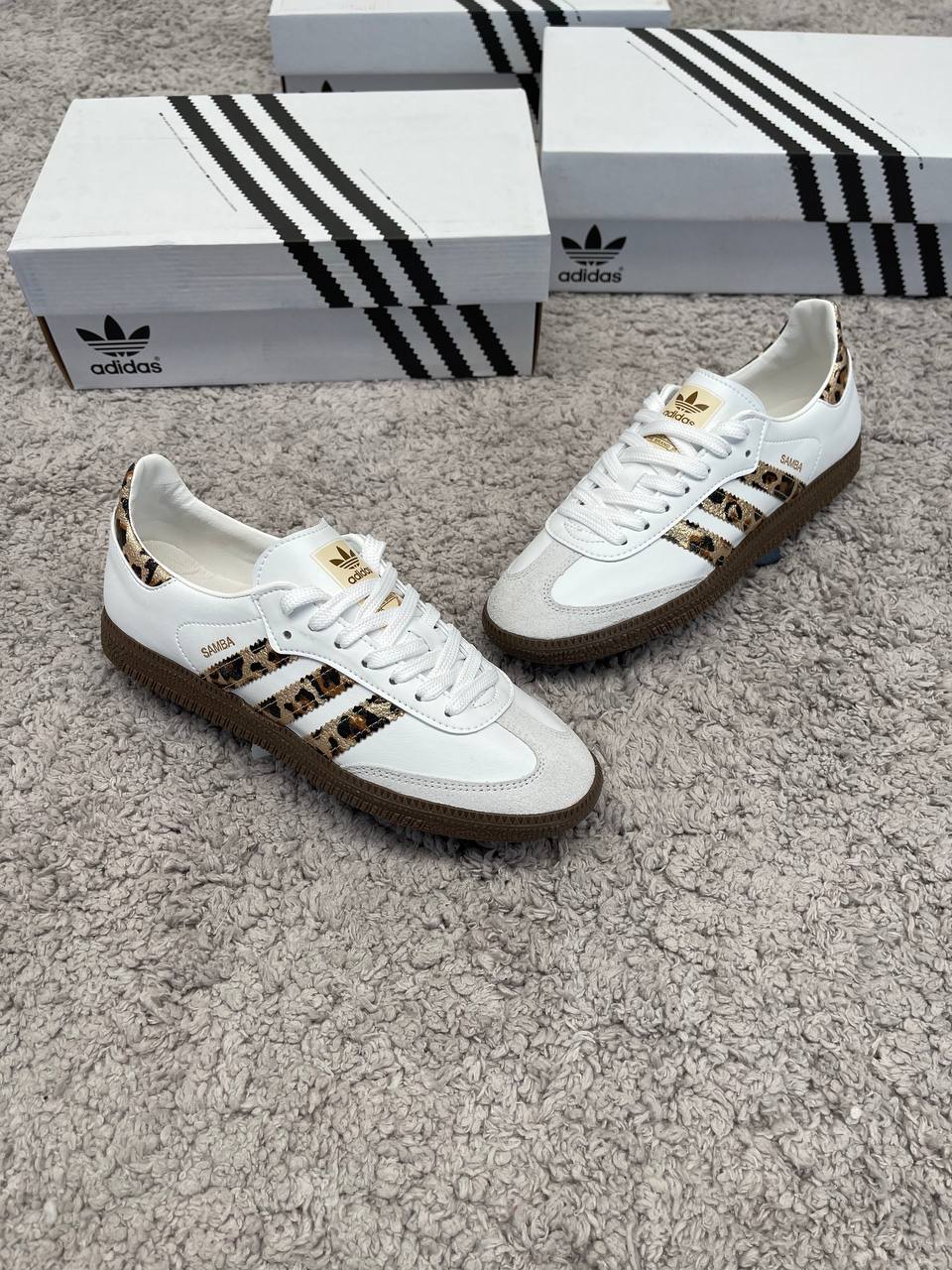 ADIDAS SAMBA BLANCA ANIMAL PRINT