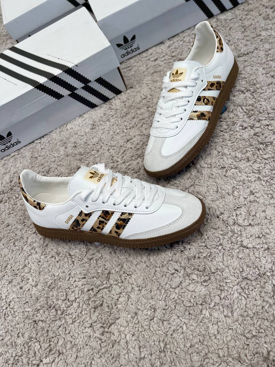 ADIDAS SAMBA BLANCA ANIMAL PRINT